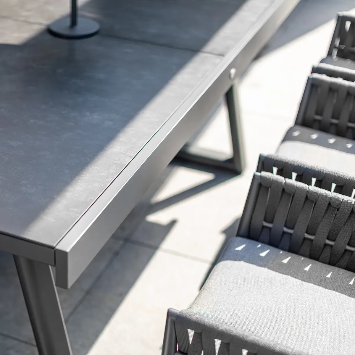 Meble ogrodowe CLUB II antracyt