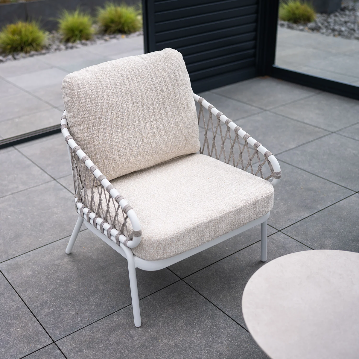 Meble ogrodowe HARBOUR NEO Ø120cm white 1795 OUTLET