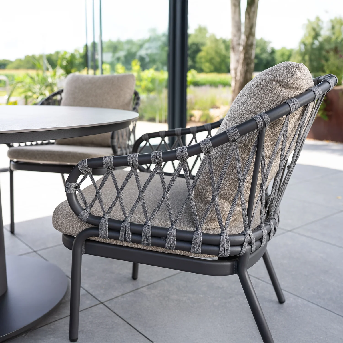 Meble ogrodowe TUBE Ø120cm 1790 OUTLET 