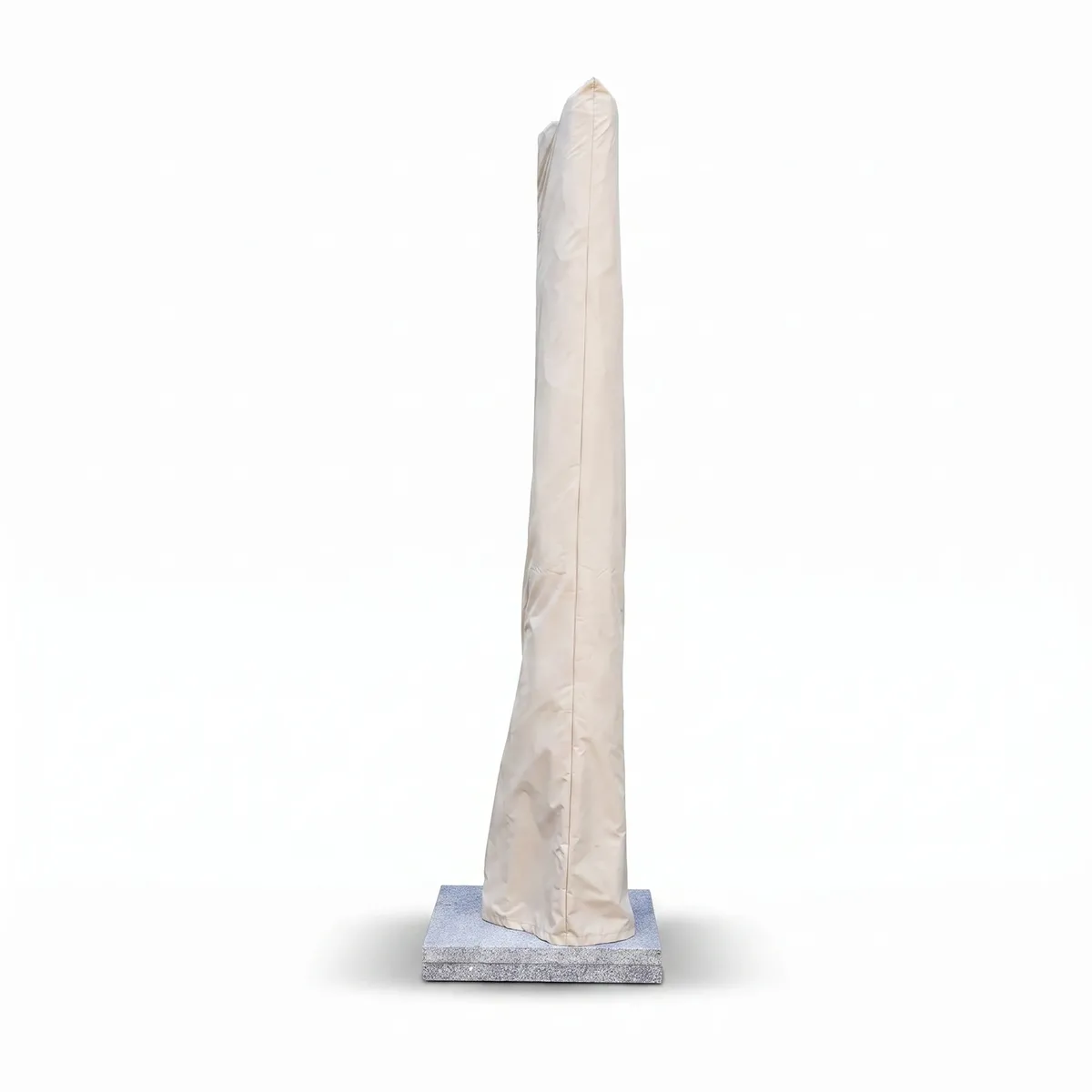 Parasol MONACO 3,5x3,5m szary + baza 128kg szara 1456 OUTLET (1)