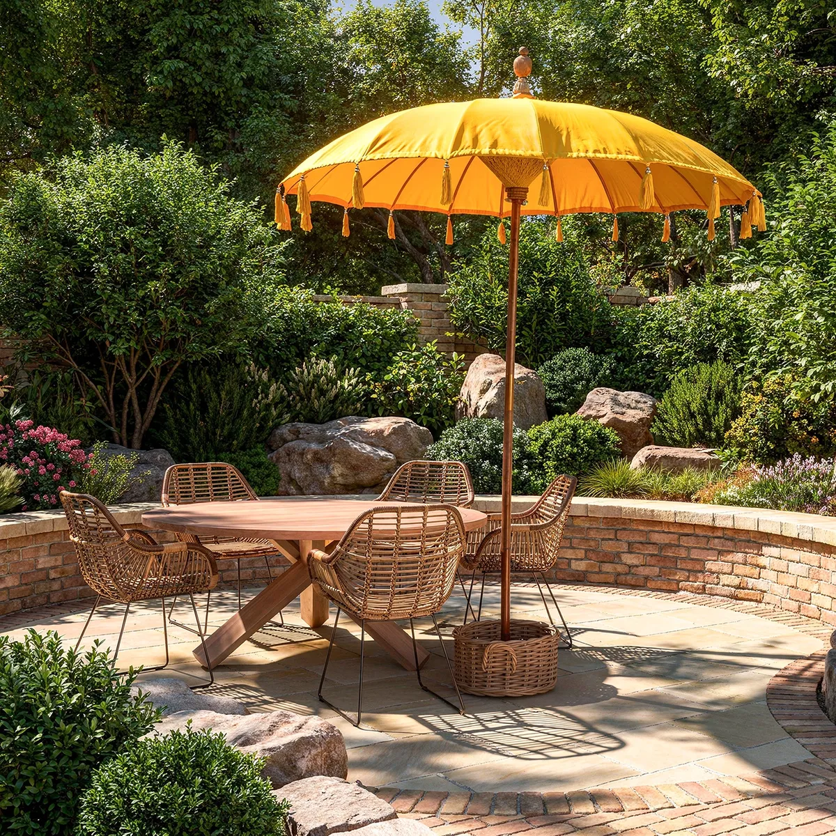 Parasol ogrodowy ​​​​​​Bali Ø 1,85m