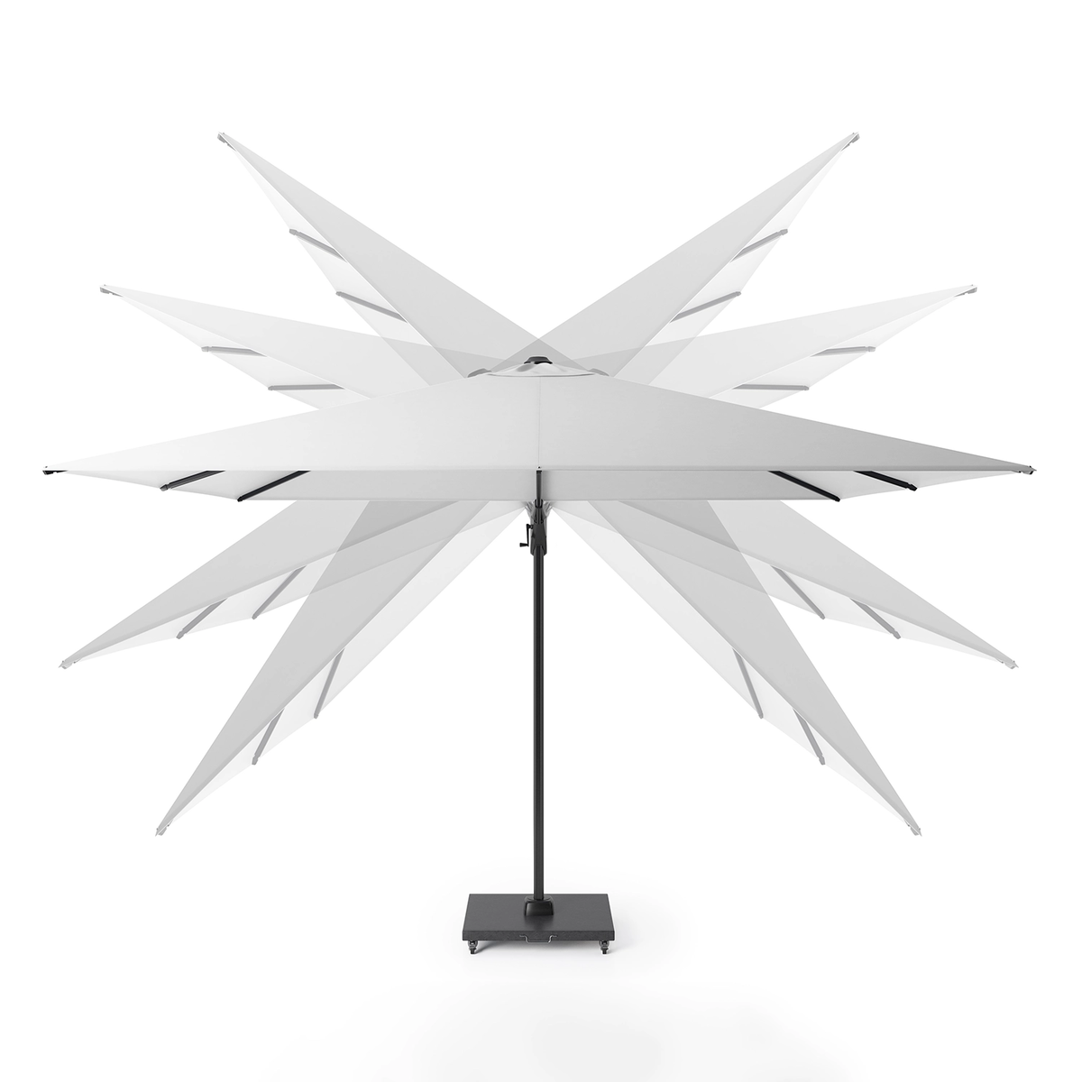 Parasol ogrodowy ​​​​​​Challenger T² Premium 2,6m x3,5m