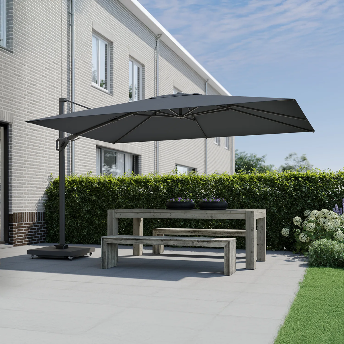 Parasol ogrodowy ​​​​​​Challenger T² Premium 2,6m x3,5m