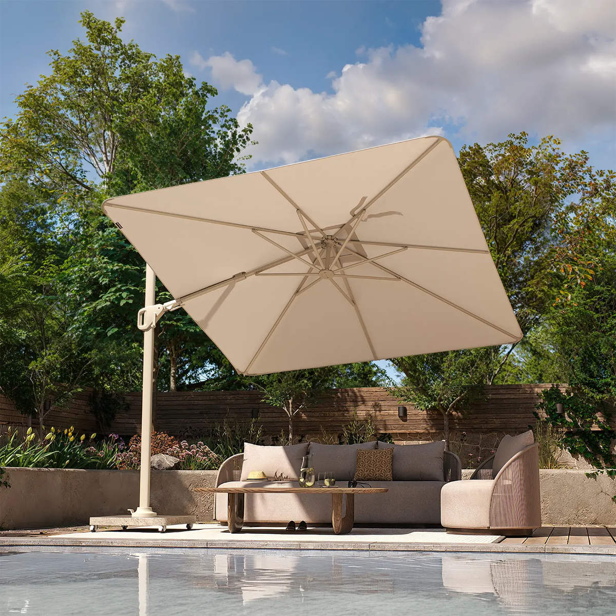 Parasol ogrodowy ​​​​​​Nexus 3m x 3m