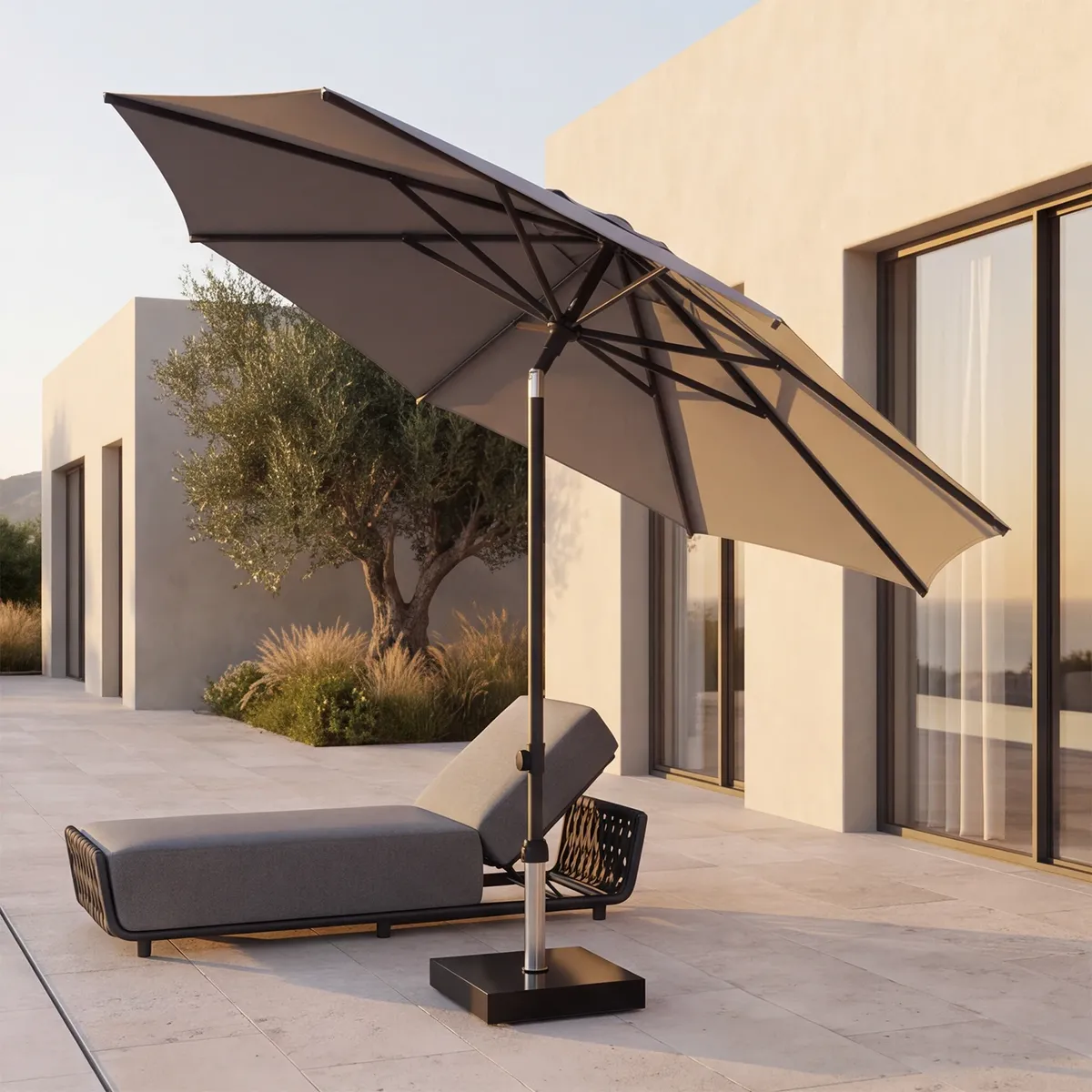Parasol ogrodowy ​​​​​​Riva Ø 2,5m (1)