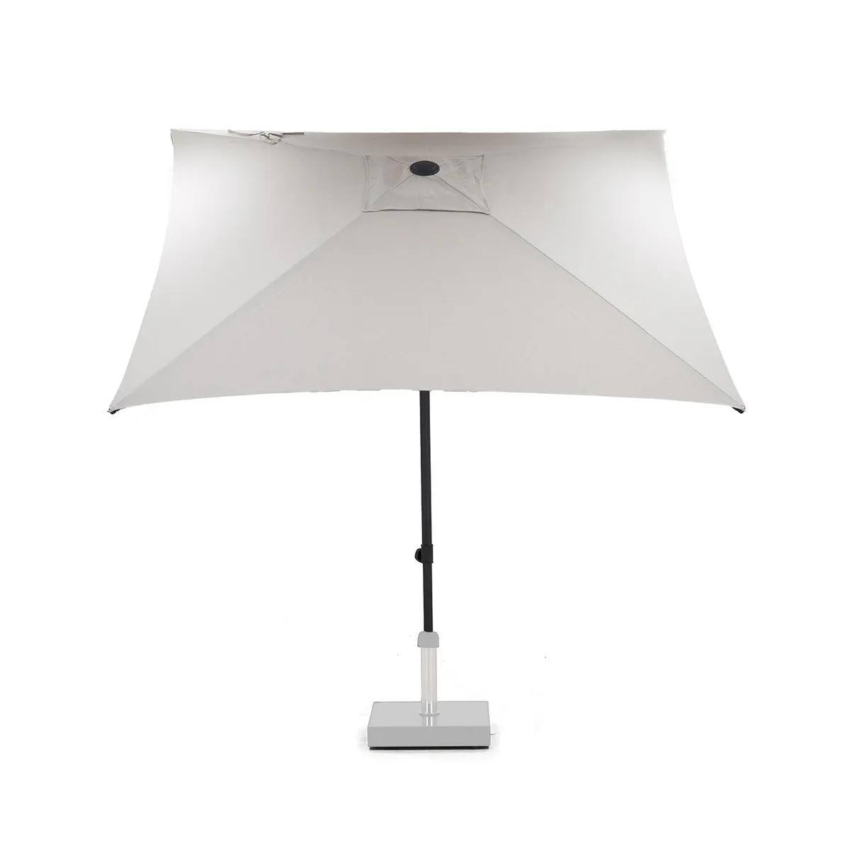 Parasol ogrodowy ​​​​​​ZENITH 2m x 2m mokka (1)