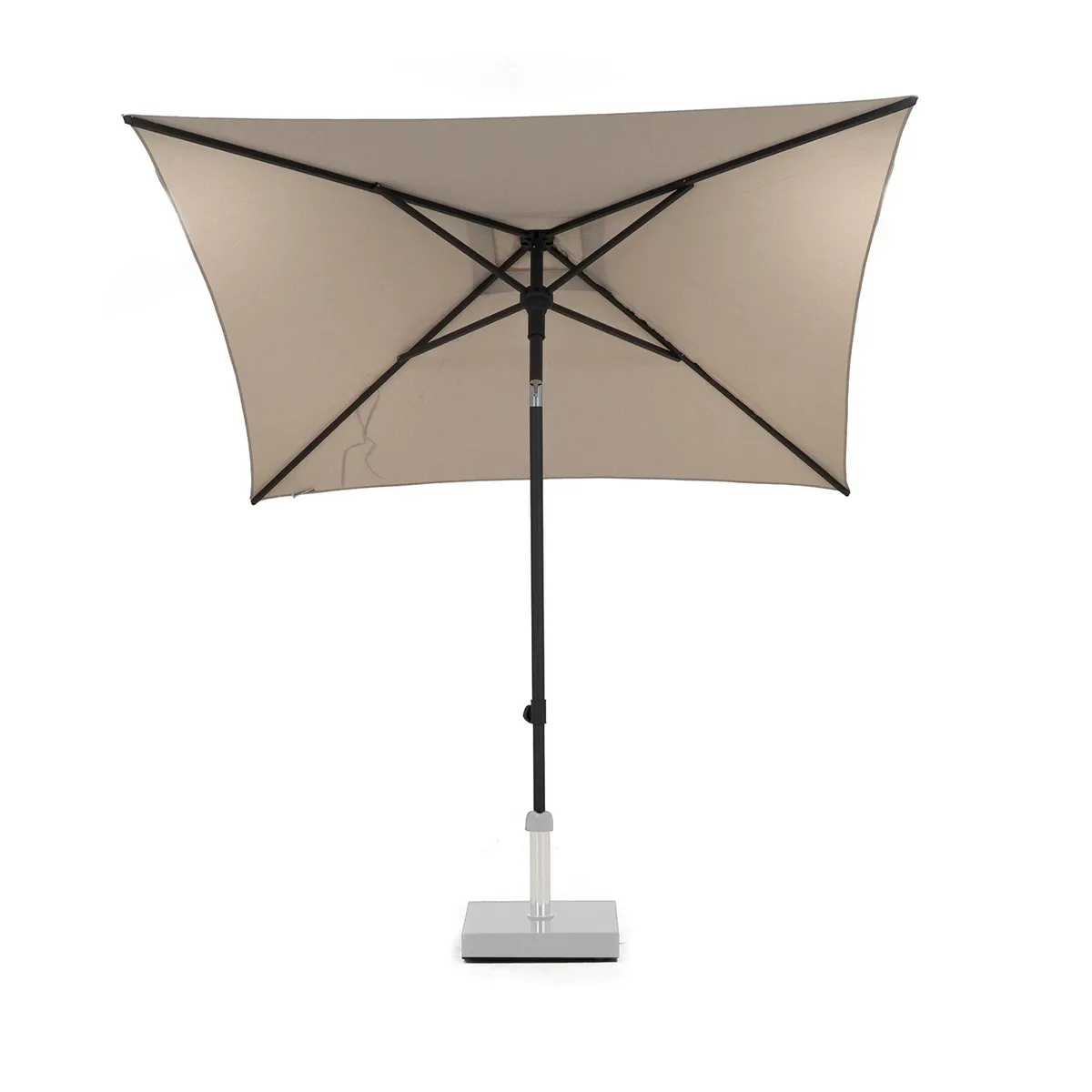 Parasol ogrodowy ​​​​​​ZENITH 2m x 2m mokka (1)