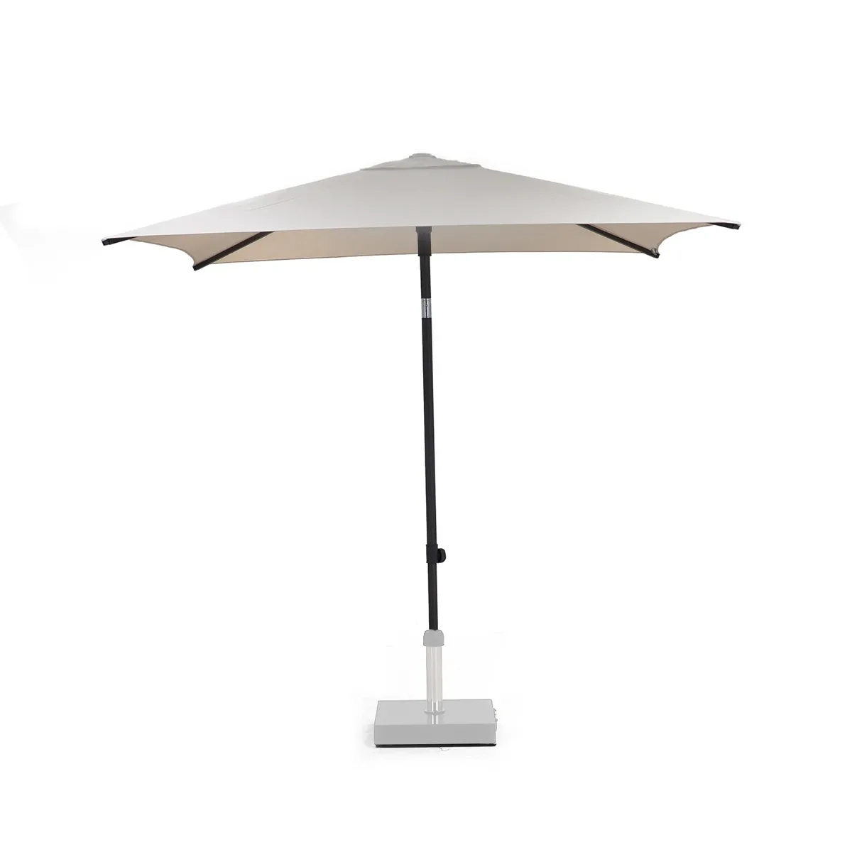 Parasol ogrodowy ​​​​​​ZENITH 2m x 2m mokka (1)
