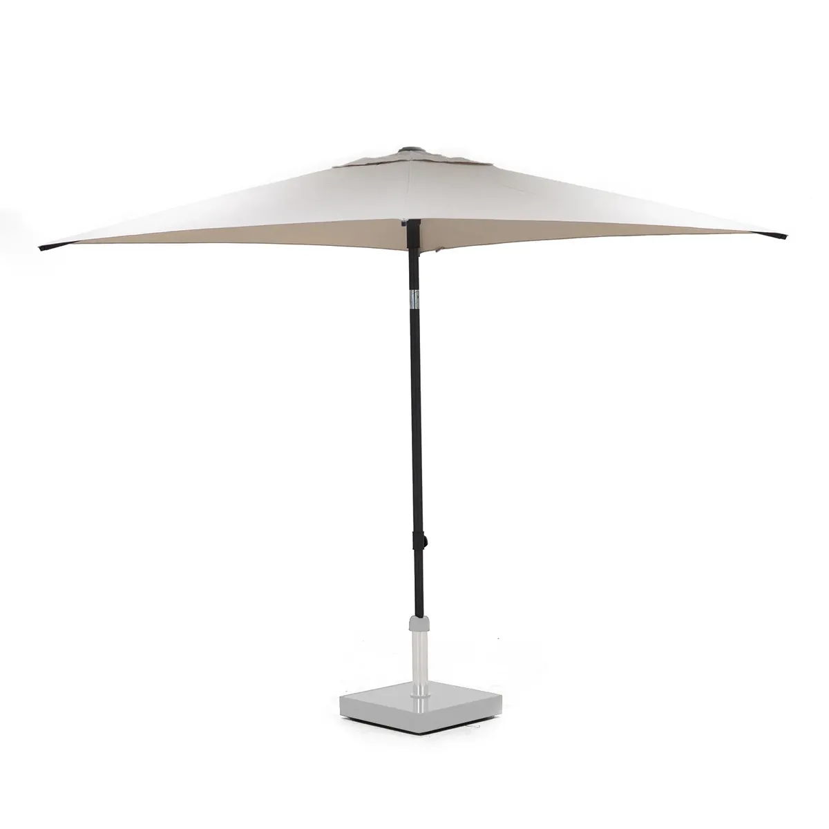 Parasol ogrodowy ​​​​​​ZENITH 2m x 2m mokka (1)