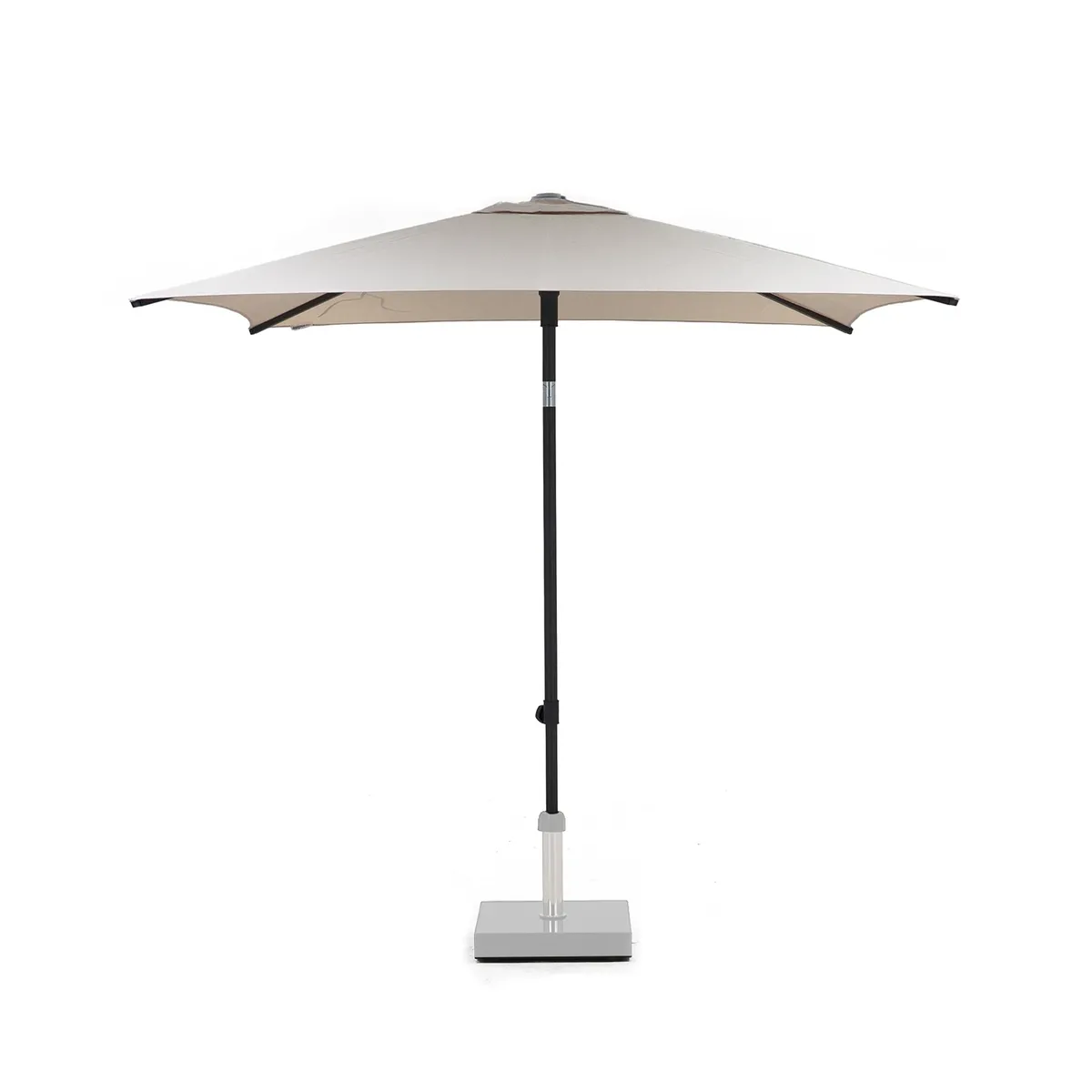 Parasol ogrodowy ​​​​​​ZENITH 2m x 2m mokka (1)