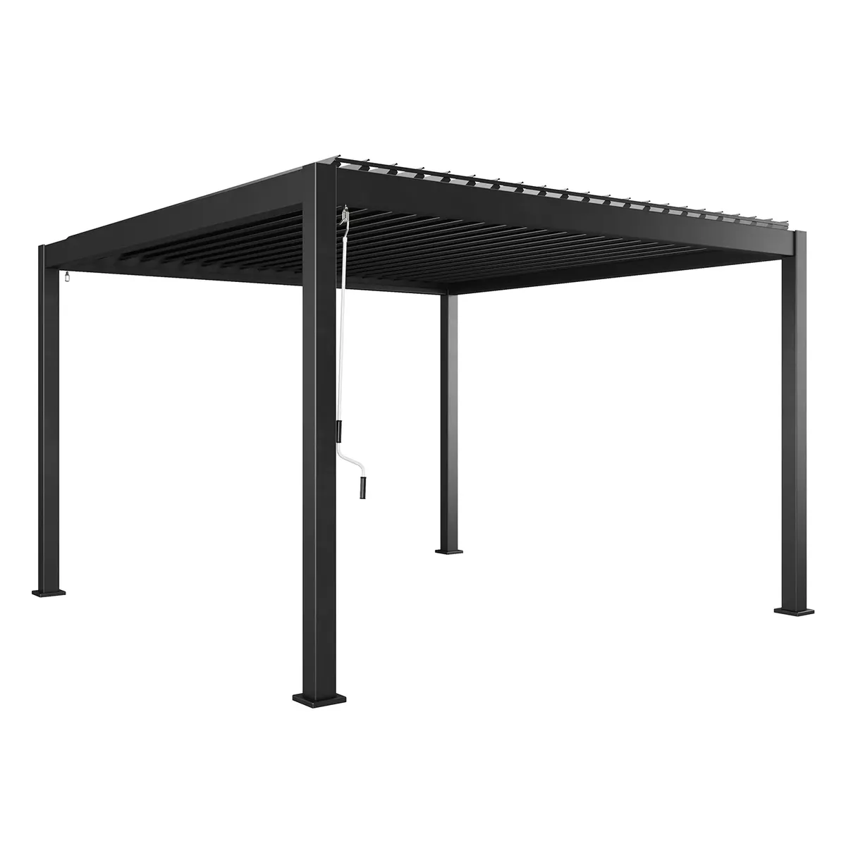 Pergola 360x360cm antracyt 1911 WYPRZEDAŻ