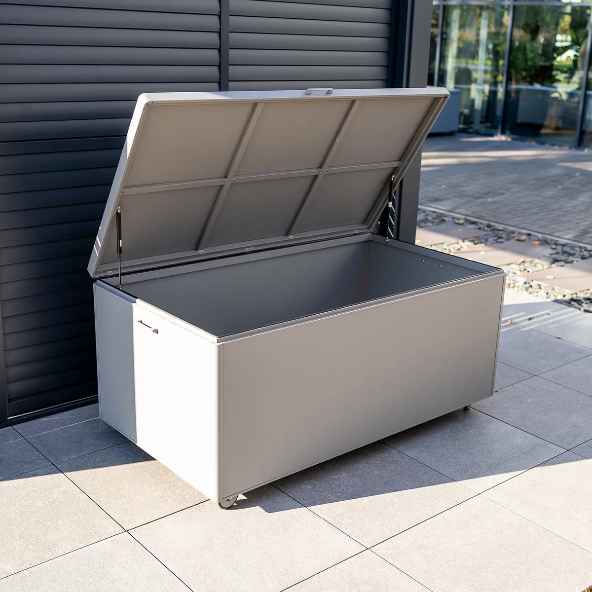 Skrzynia ogrodowa CONTENITORE 100cm szara 1887 OUTLET