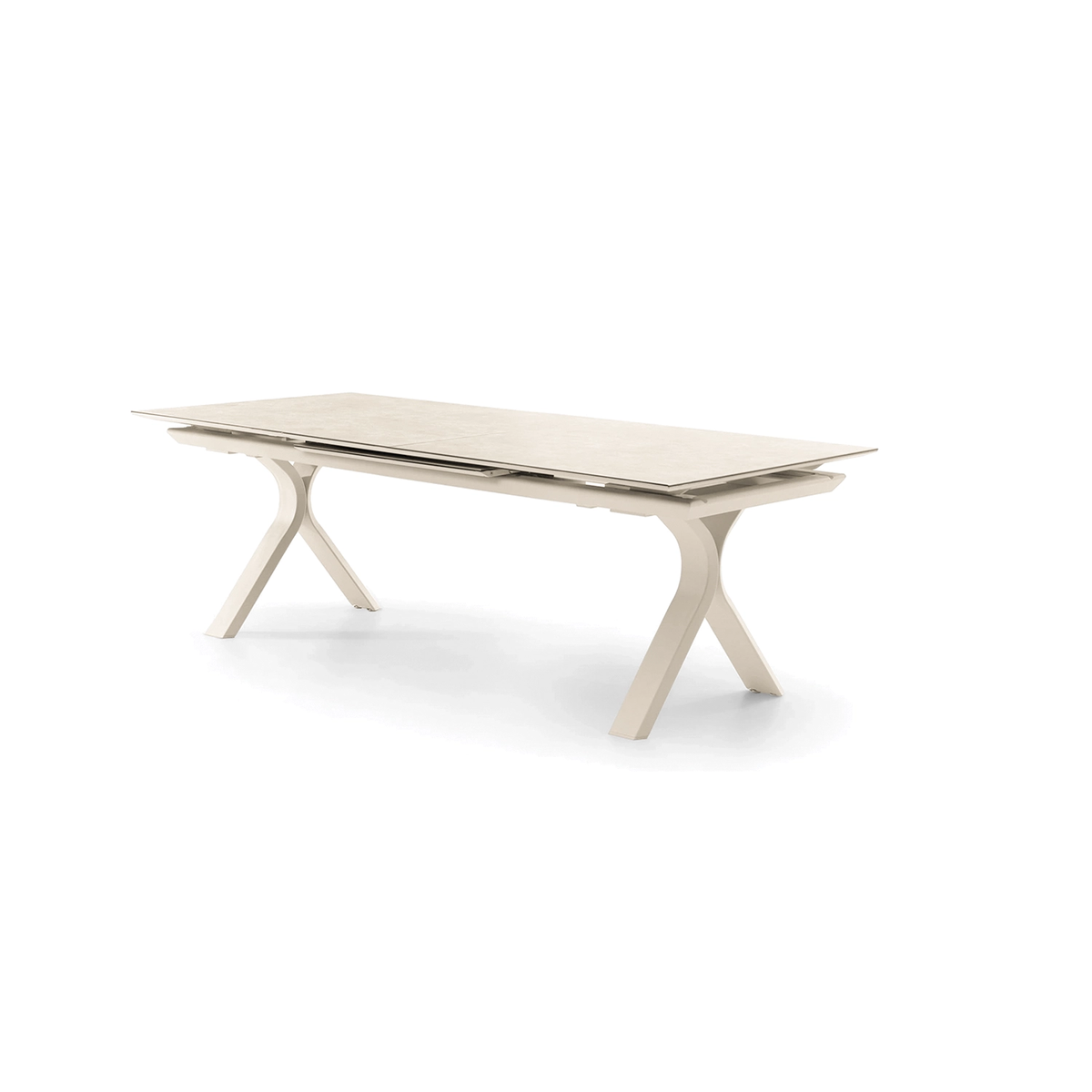 Stół ogrodowy TORO 240 - 300 cm mokka