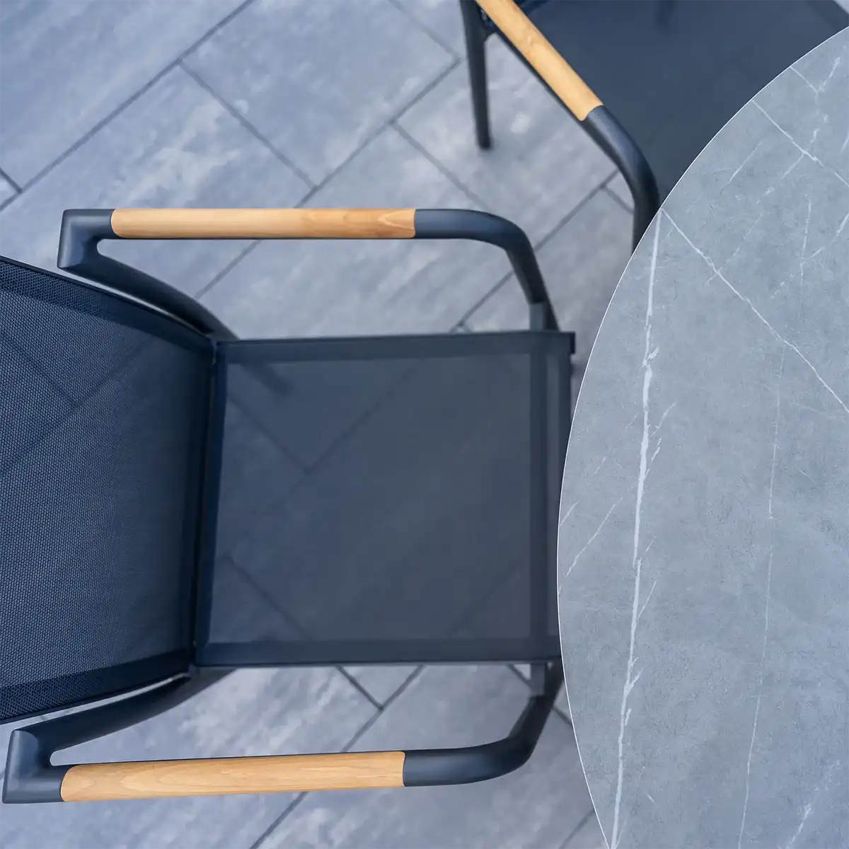 Stół tarasowy LUGO antracyt