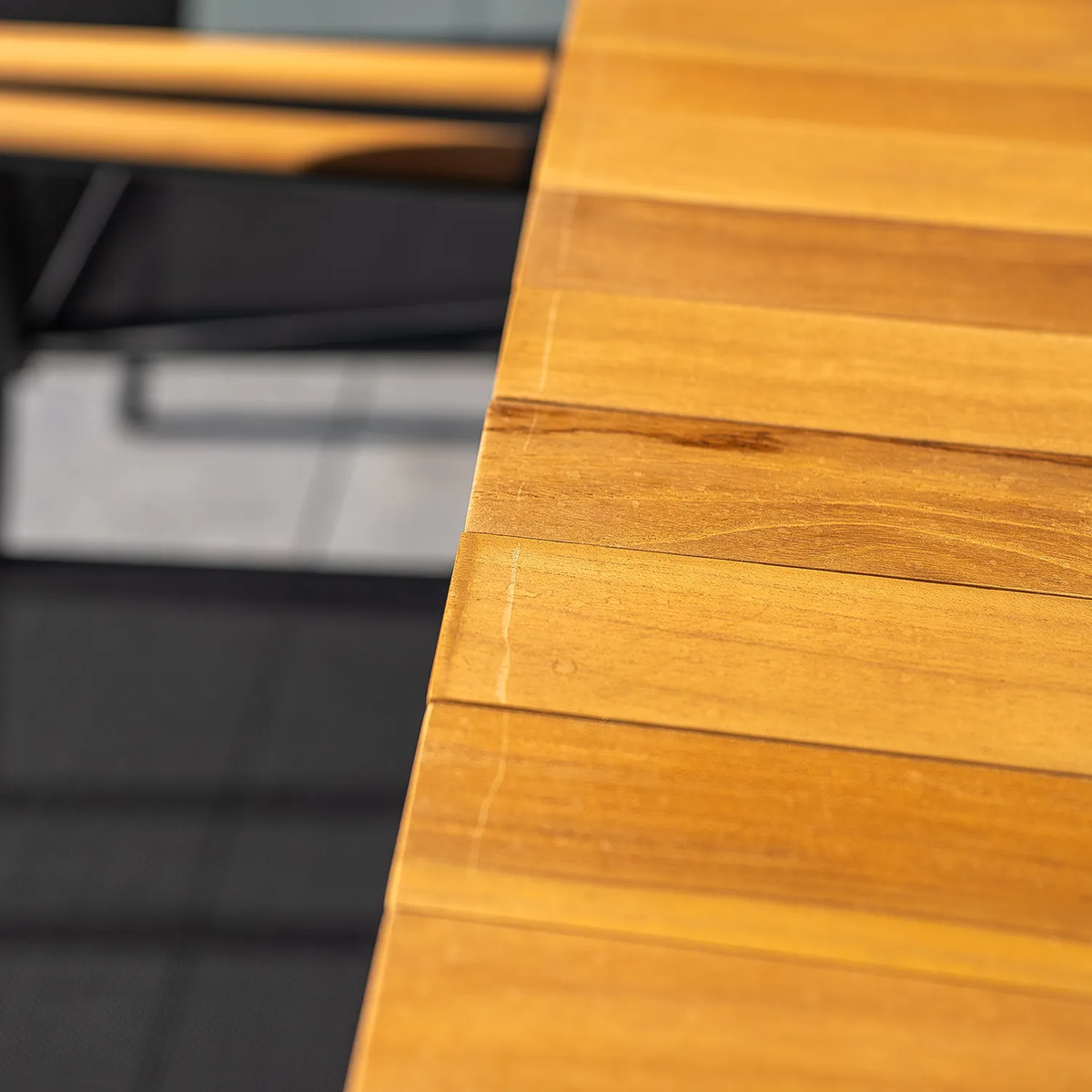 Zestaw jadalniany RIALTO 265-332 + 8x SOLLER TEAK antracyt 1882 OUTLET