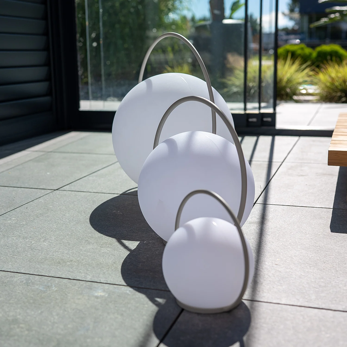 Zestaw lamp ogrodowych Rosie Mokka 1842 OUTLET