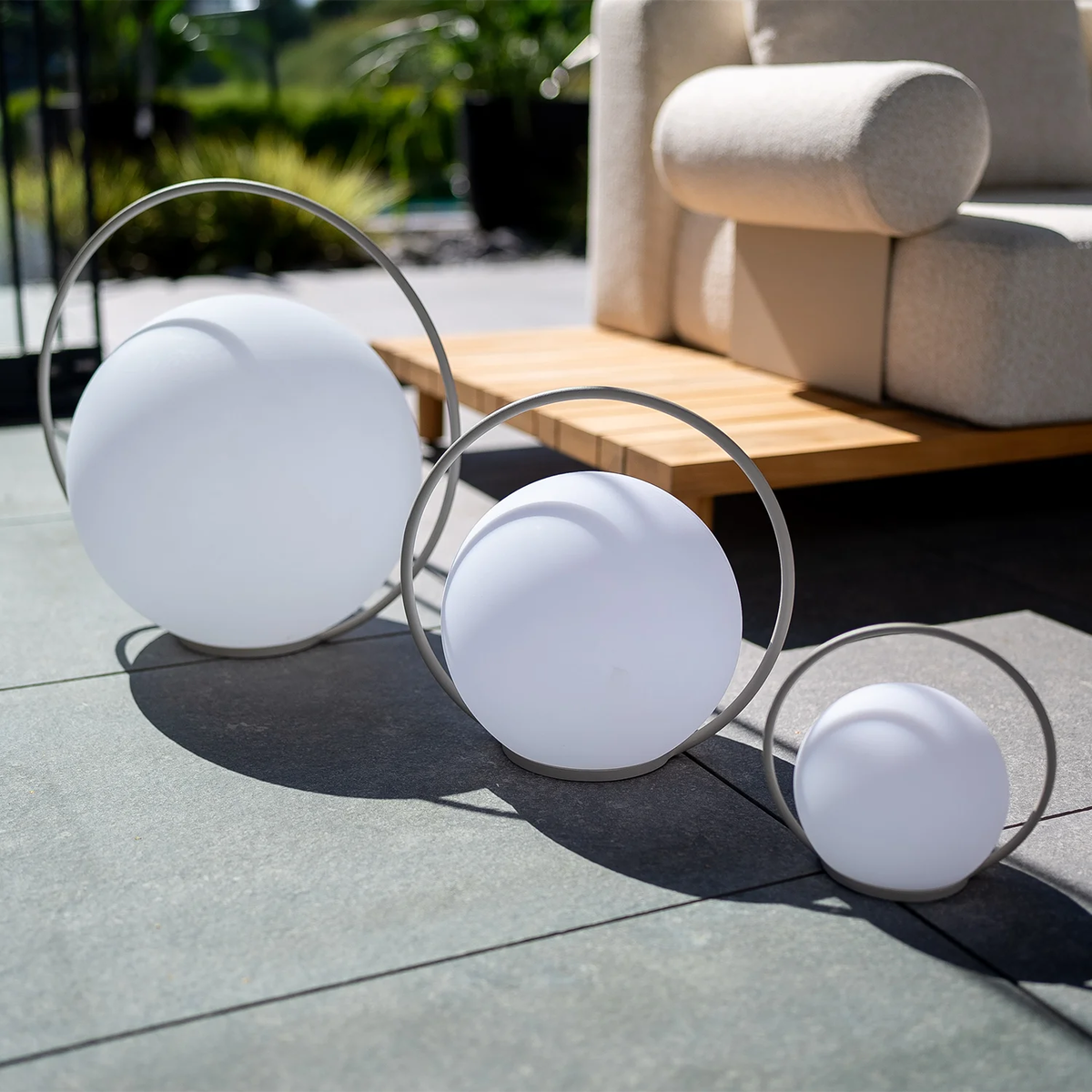 Zestaw lamp ogrodowych Rosie Mokka 1842 OUTLET