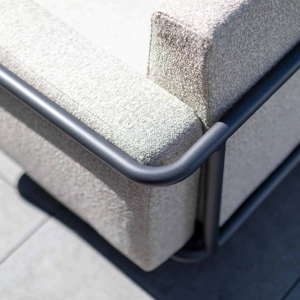 Zestaw mebli ogrodowych AURA Antracyt OUTLET 