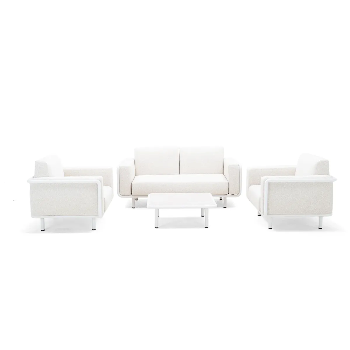 Zestaw mebli ogrodowych AURA I Mokka 1895 OUTLET (1)