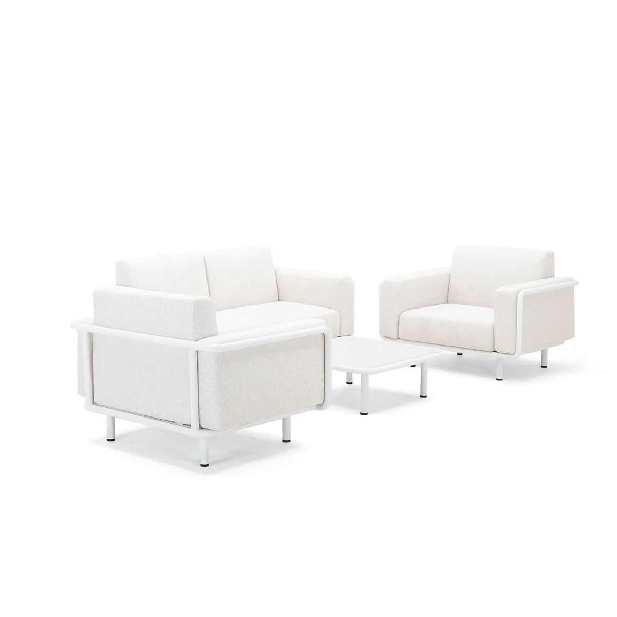 Zestaw mebli ogrodowych AURA I Mokka 1895 OUTLET (1)
