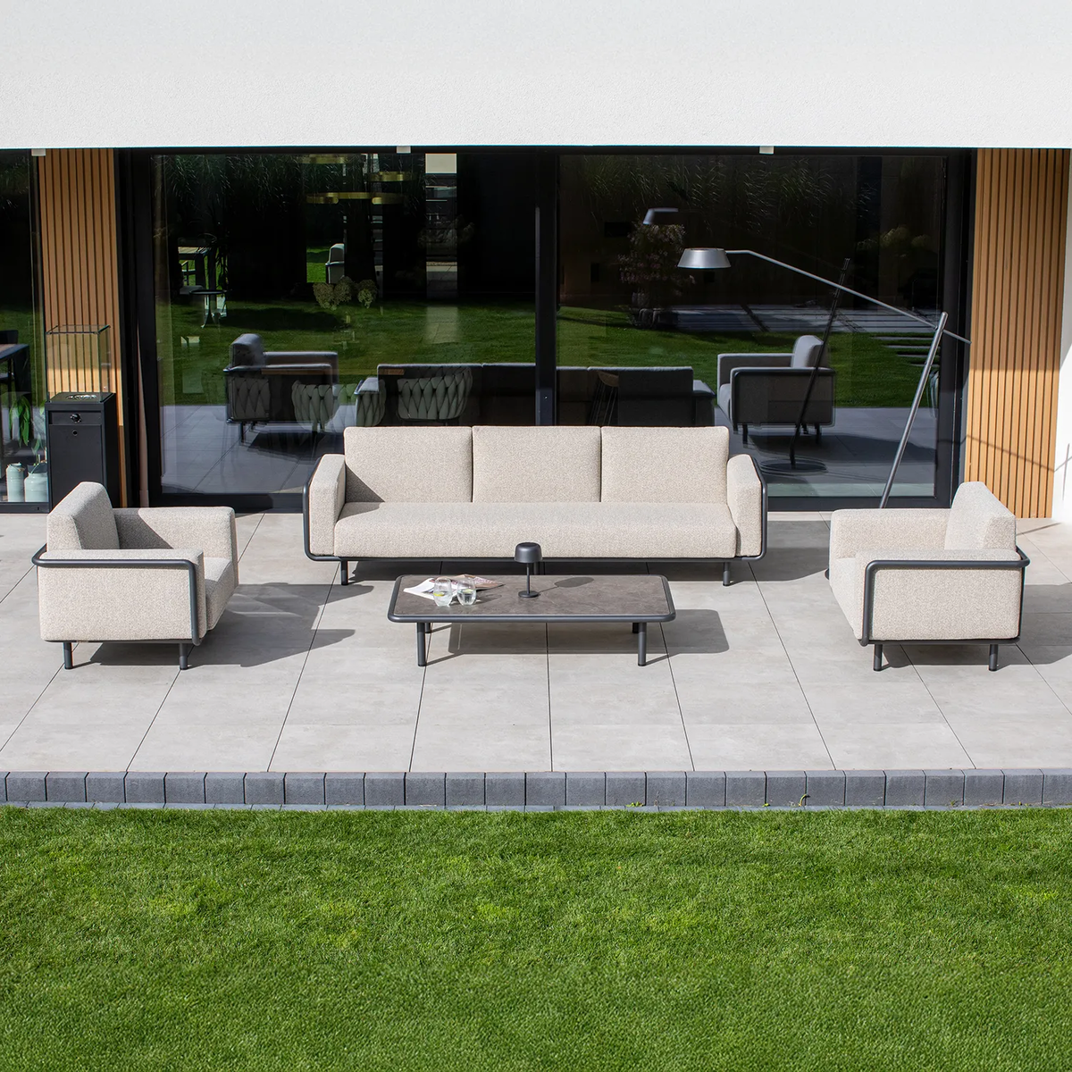 Zestaw mebli ogrodowych AURA II Antracyt