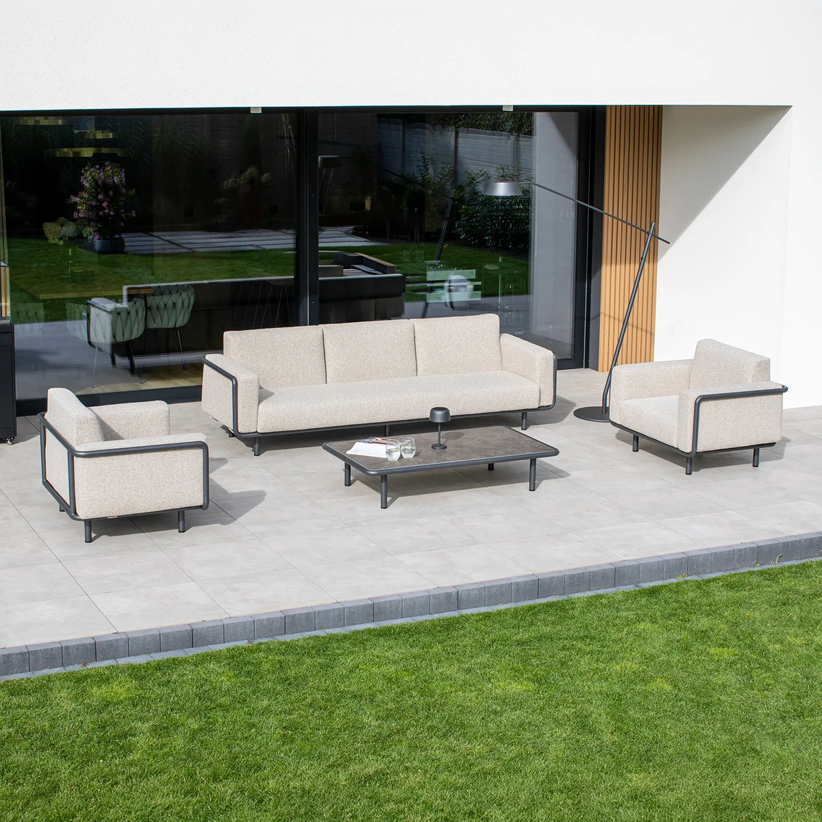 Zestaw mebli ogrodowych AURA II Antracyt