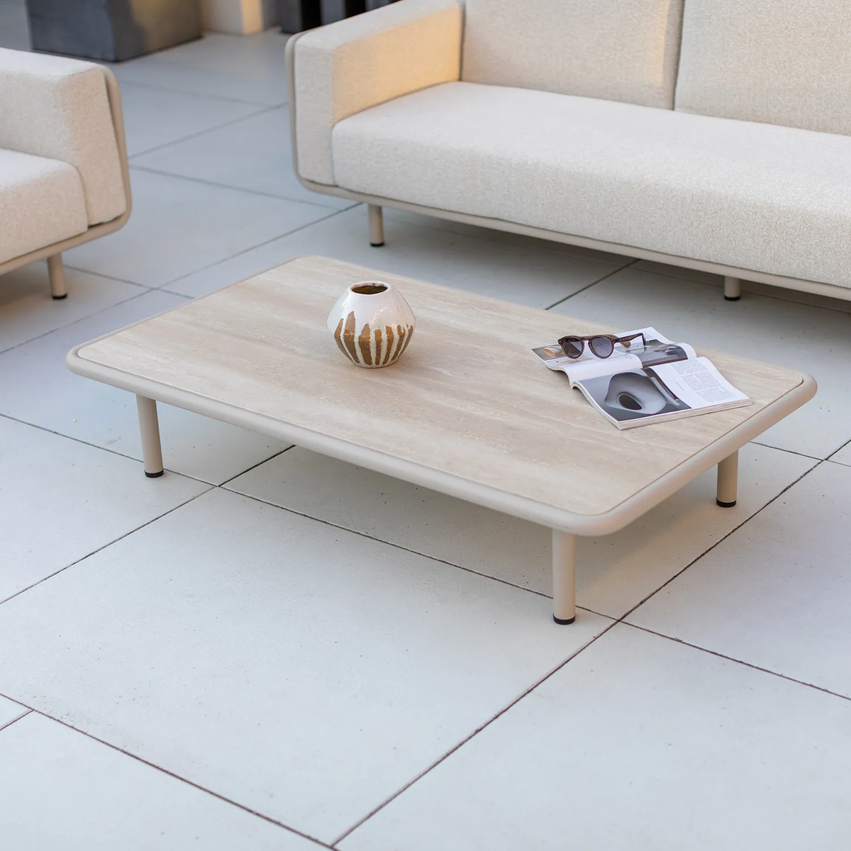 Zestaw mebli ogrodowych AURA II Mokka 