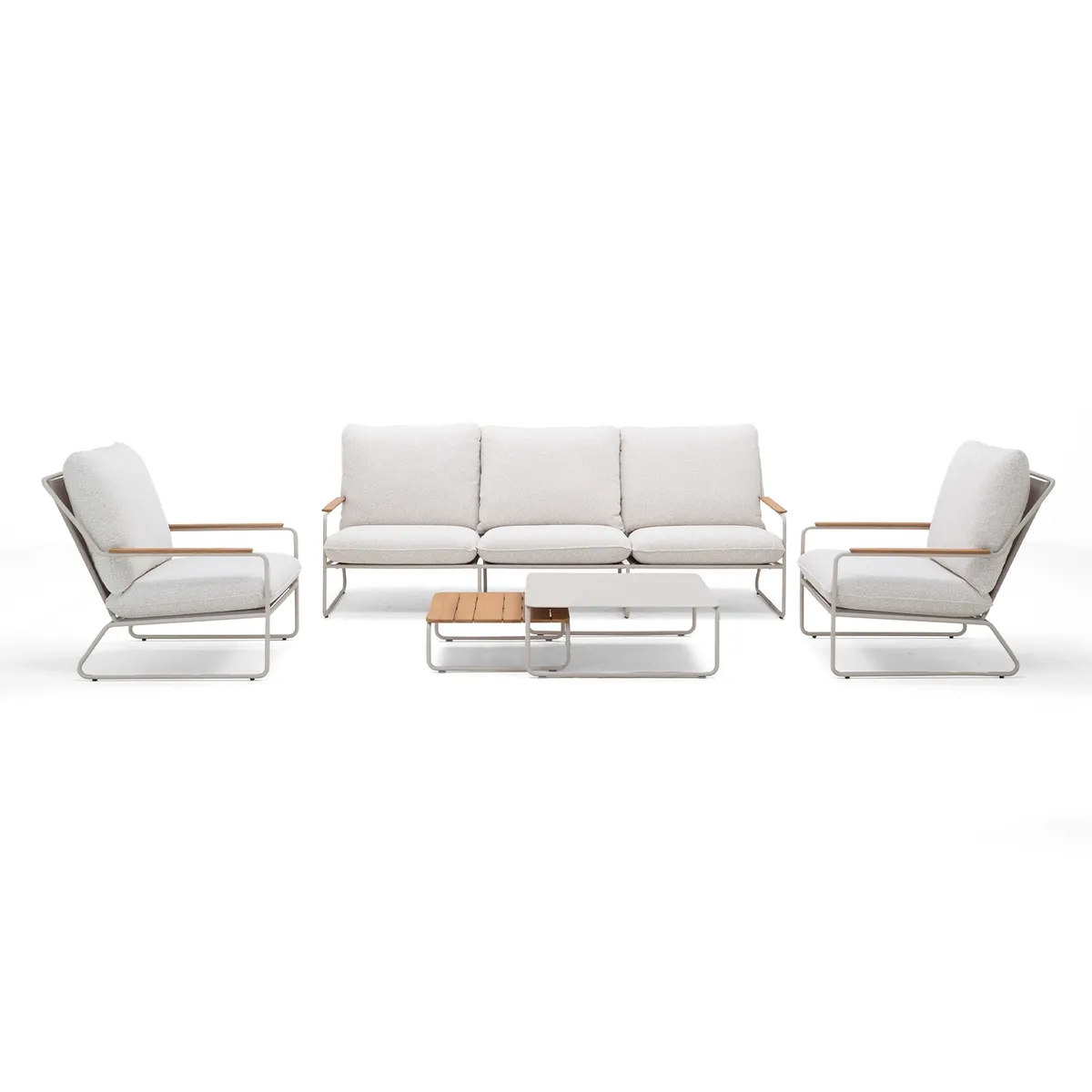 Zestaw mebli ogrodowych BLOOM mokka