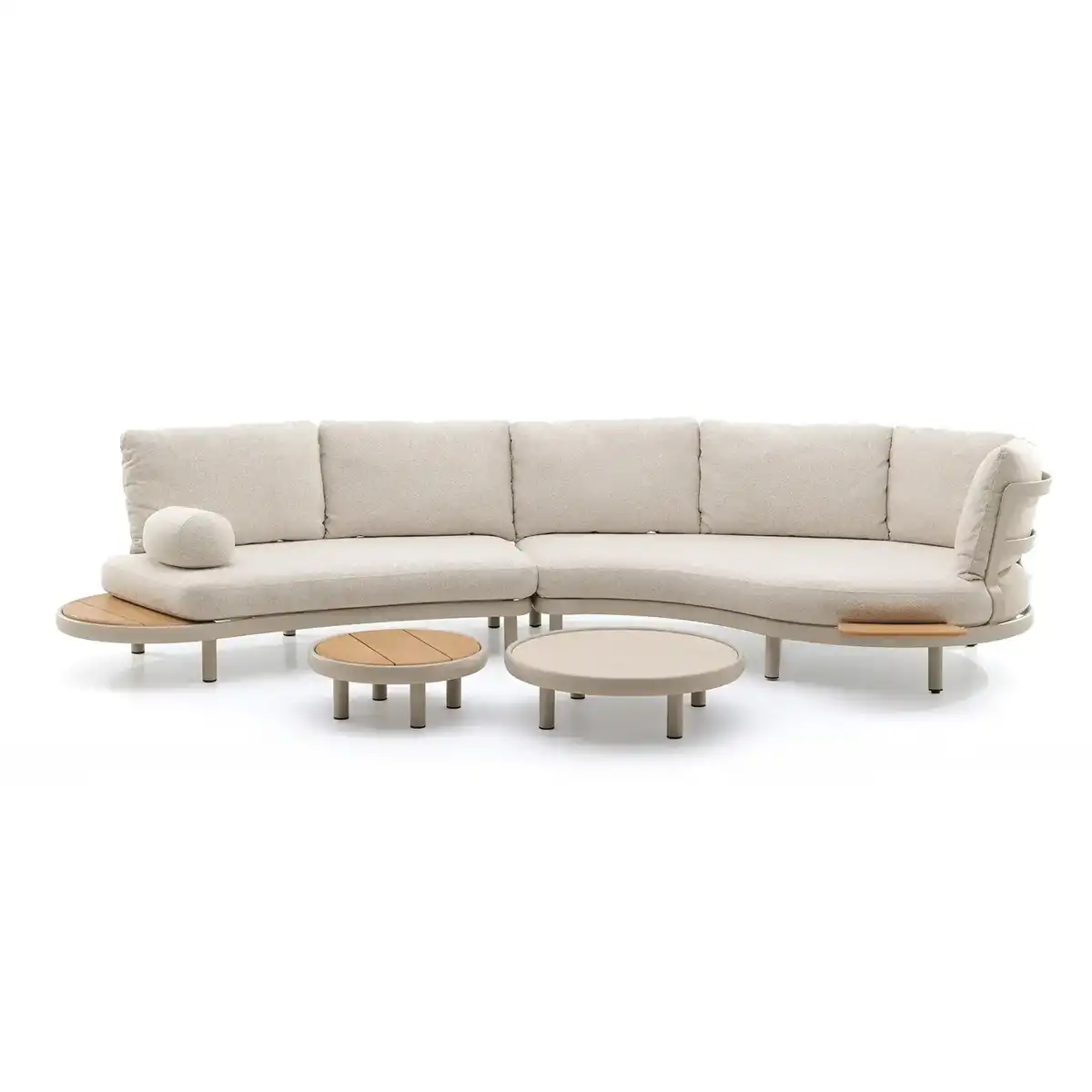 Zestaw mebli ogrodowych CLOUD mokka