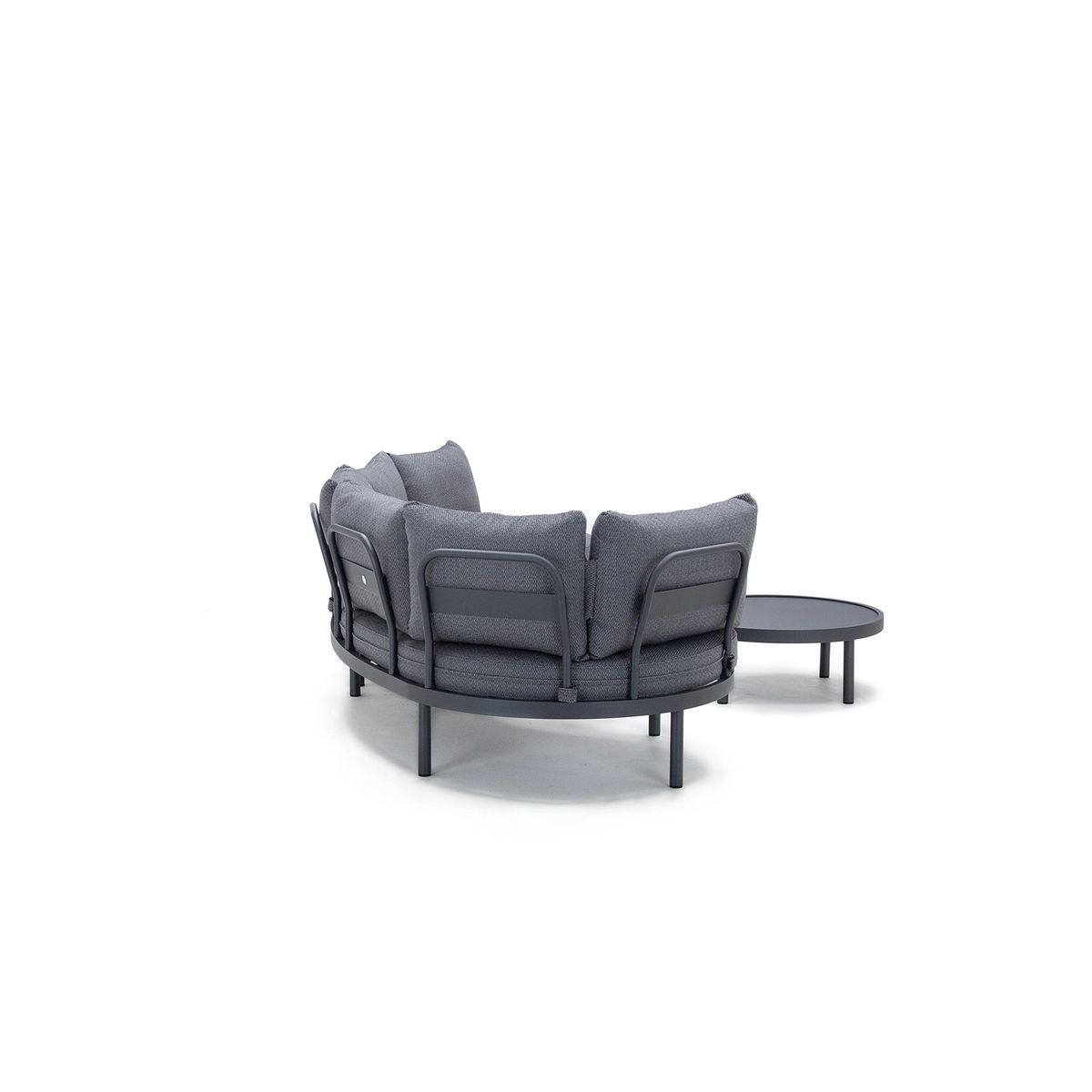 Zestaw mebli ogrodowych CLOUDY antracyt