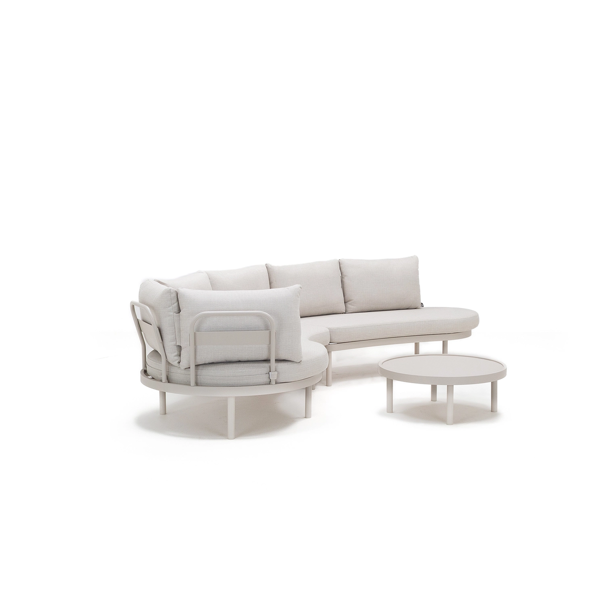 Zestaw mebli ogrodowych CLOUDY mokka