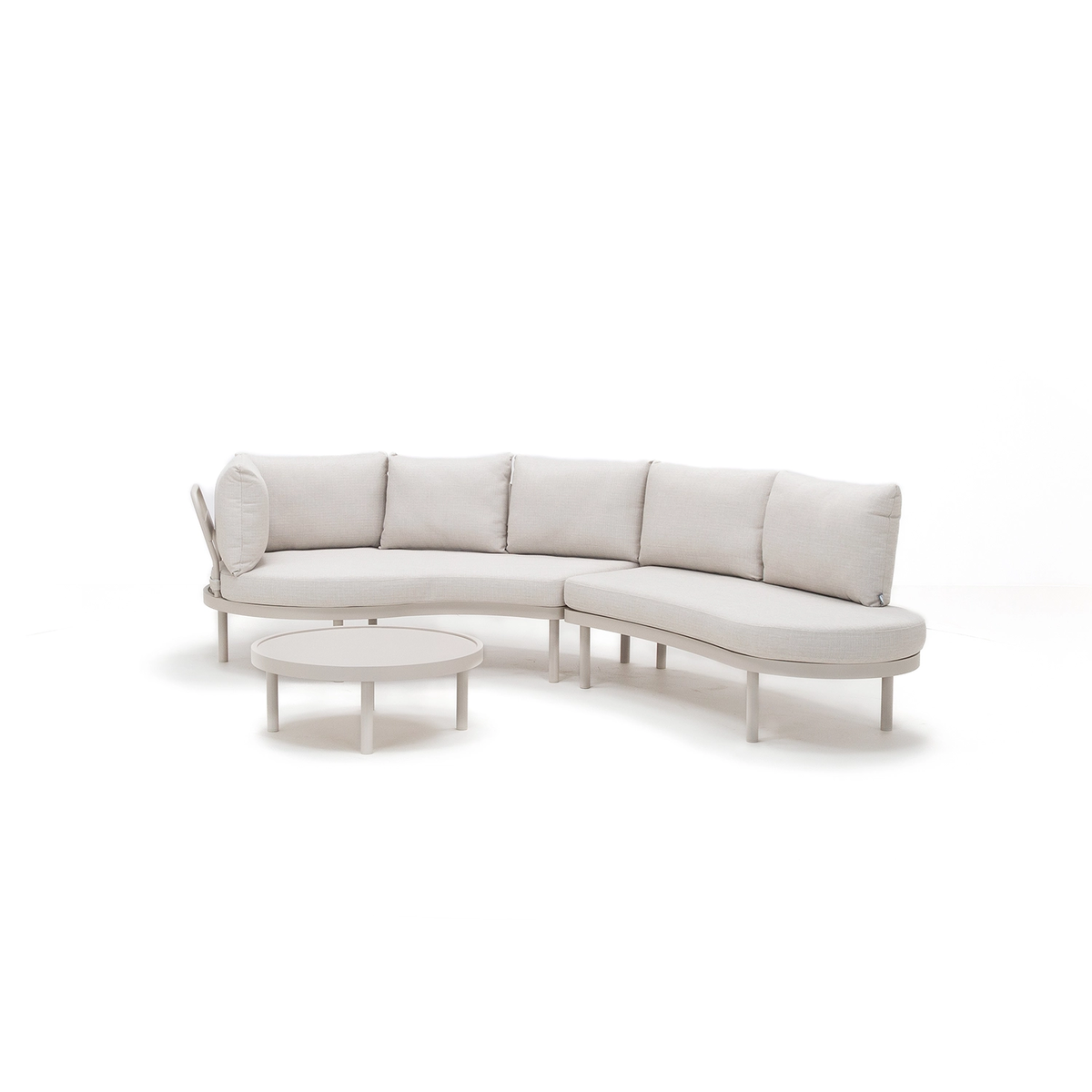 Zestaw mebli ogrodowych CLOUDY mokka