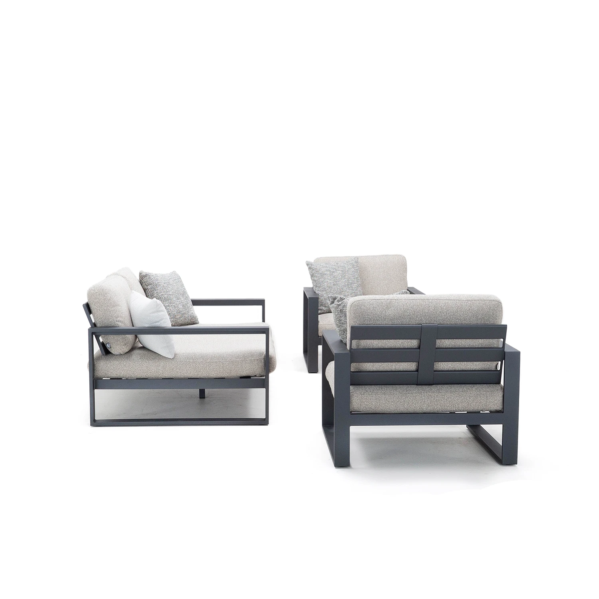 Zestaw mebli ogrodowych COSTA I antracyt