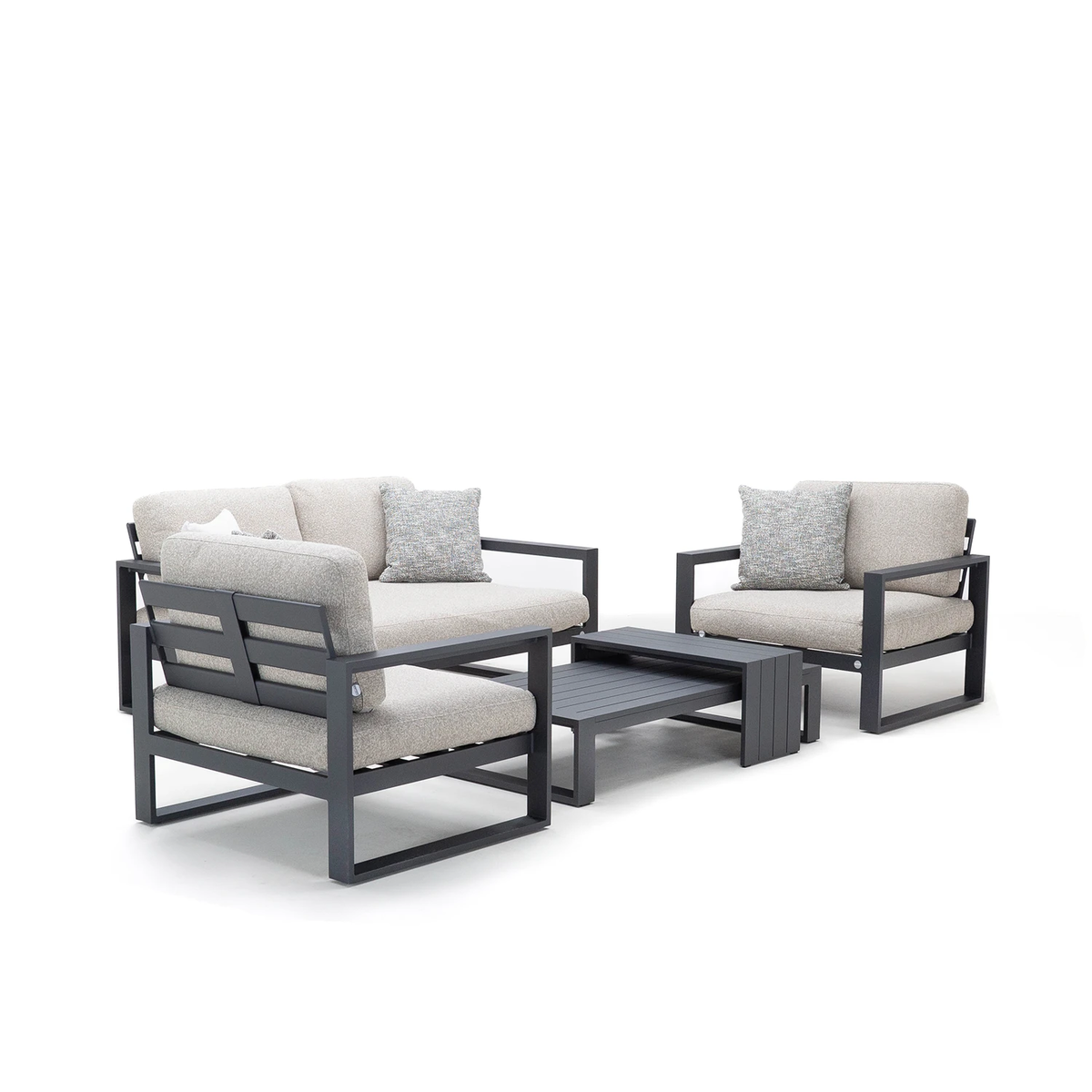 Zestaw mebli ogrodowych COSTA I antracyt