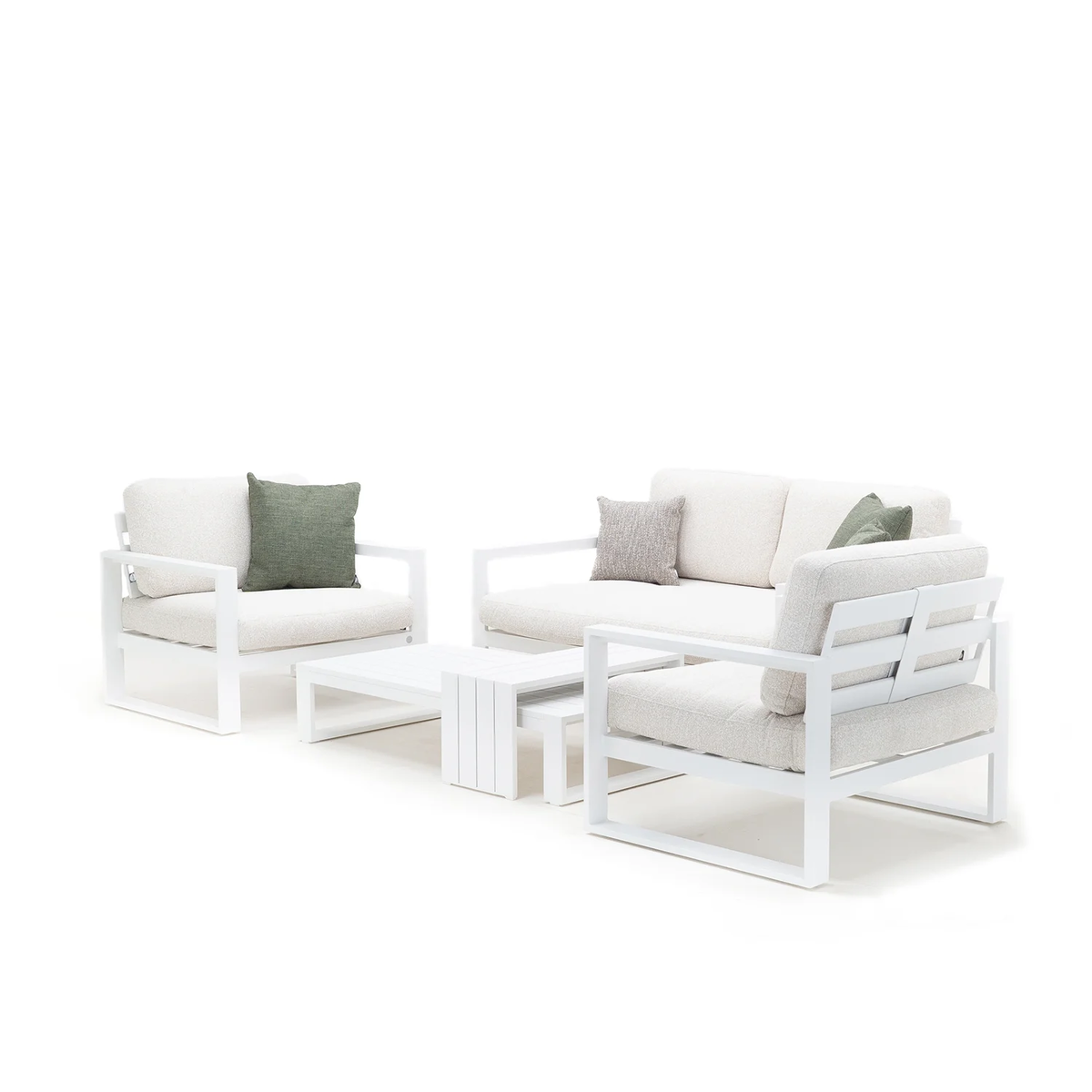 Zestaw mebli ogrodowych COSTA I biały