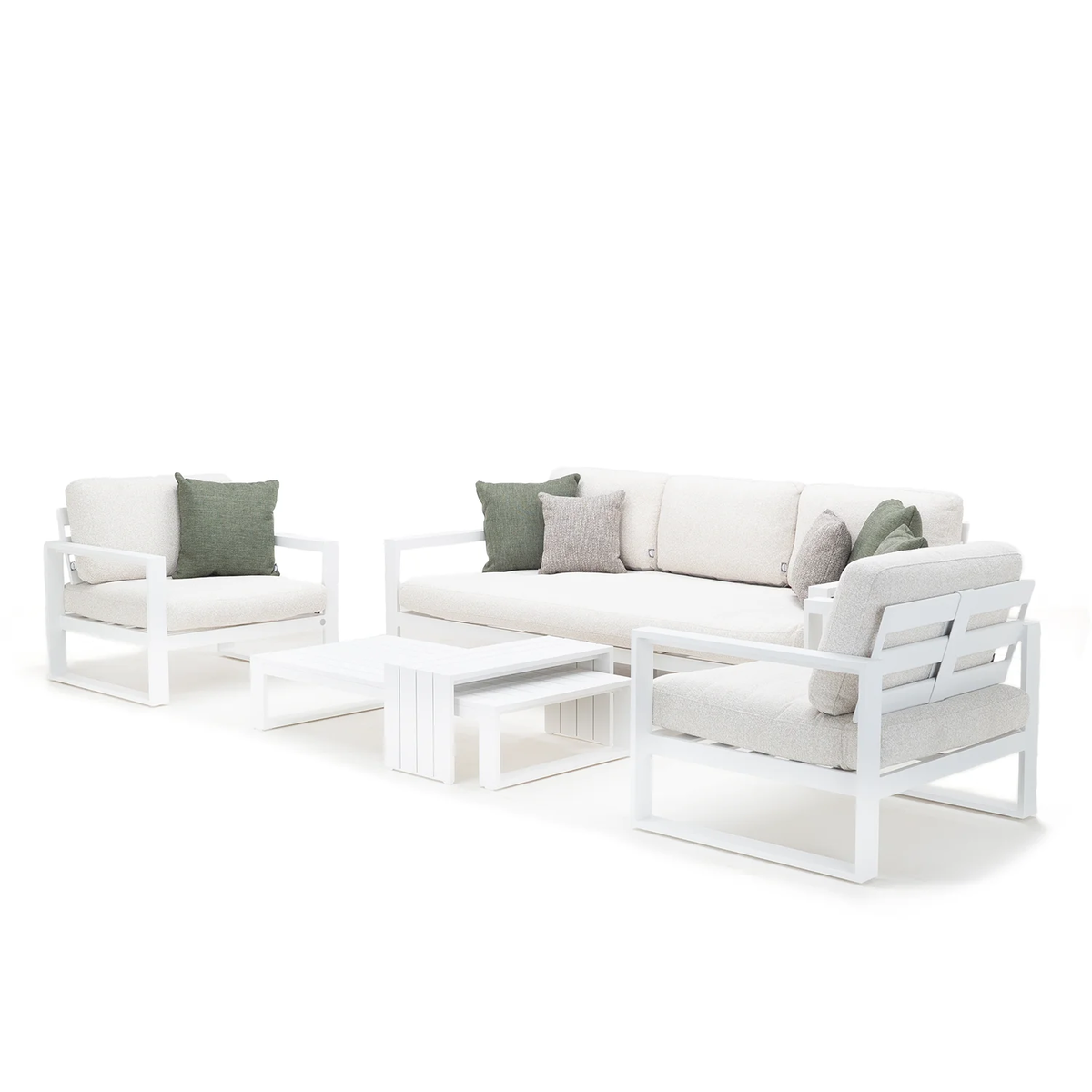 Zestaw mebli ogrodowych COSTA II biały