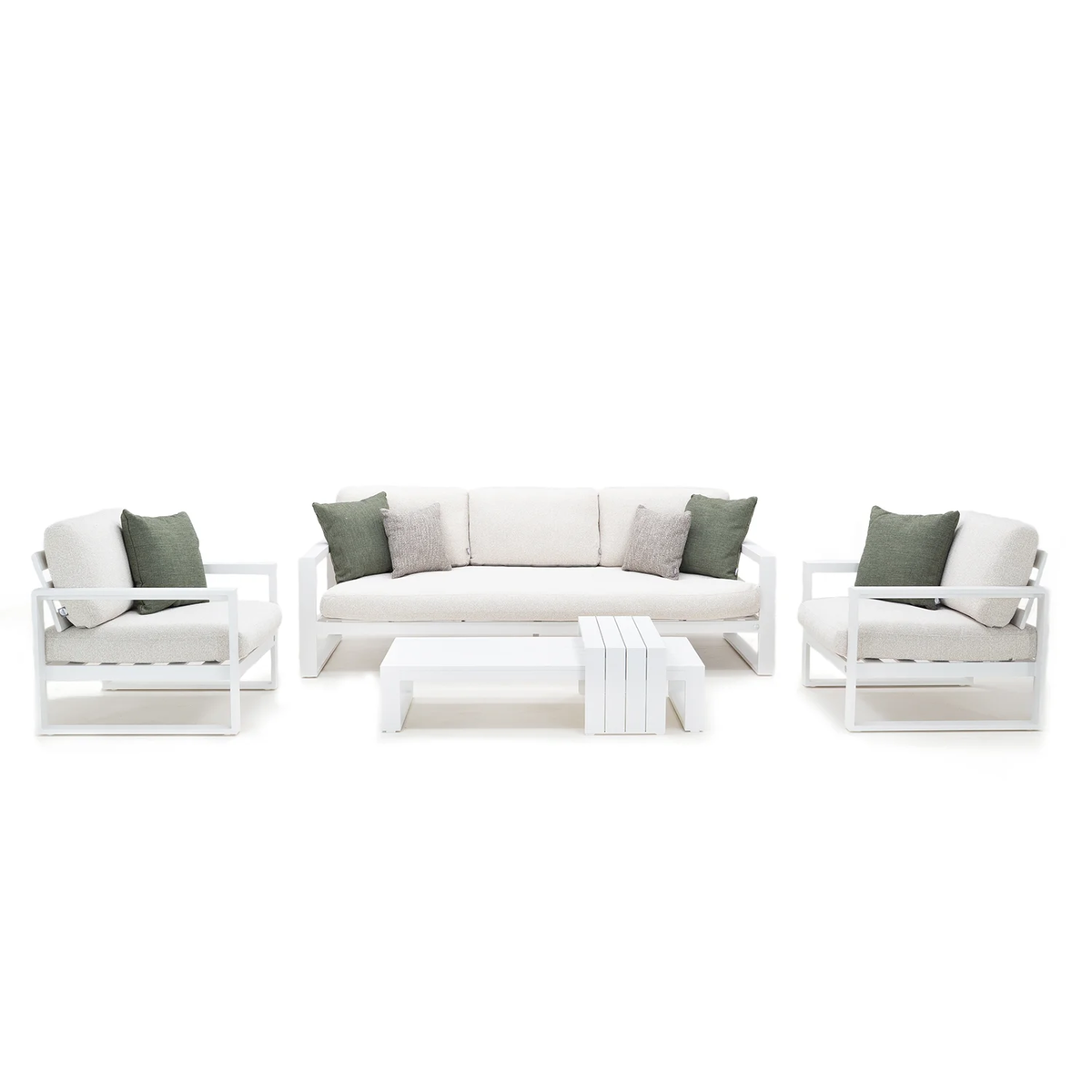 Zestaw mebli ogrodowych COSTA II biały