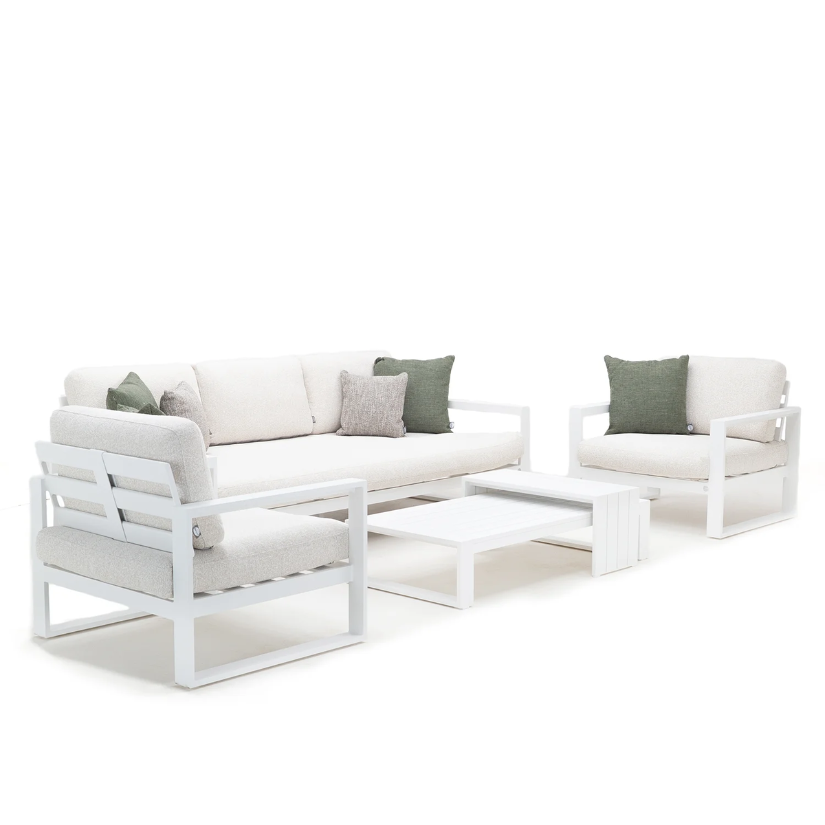 Zestaw mebli ogrodowych COSTA II biały