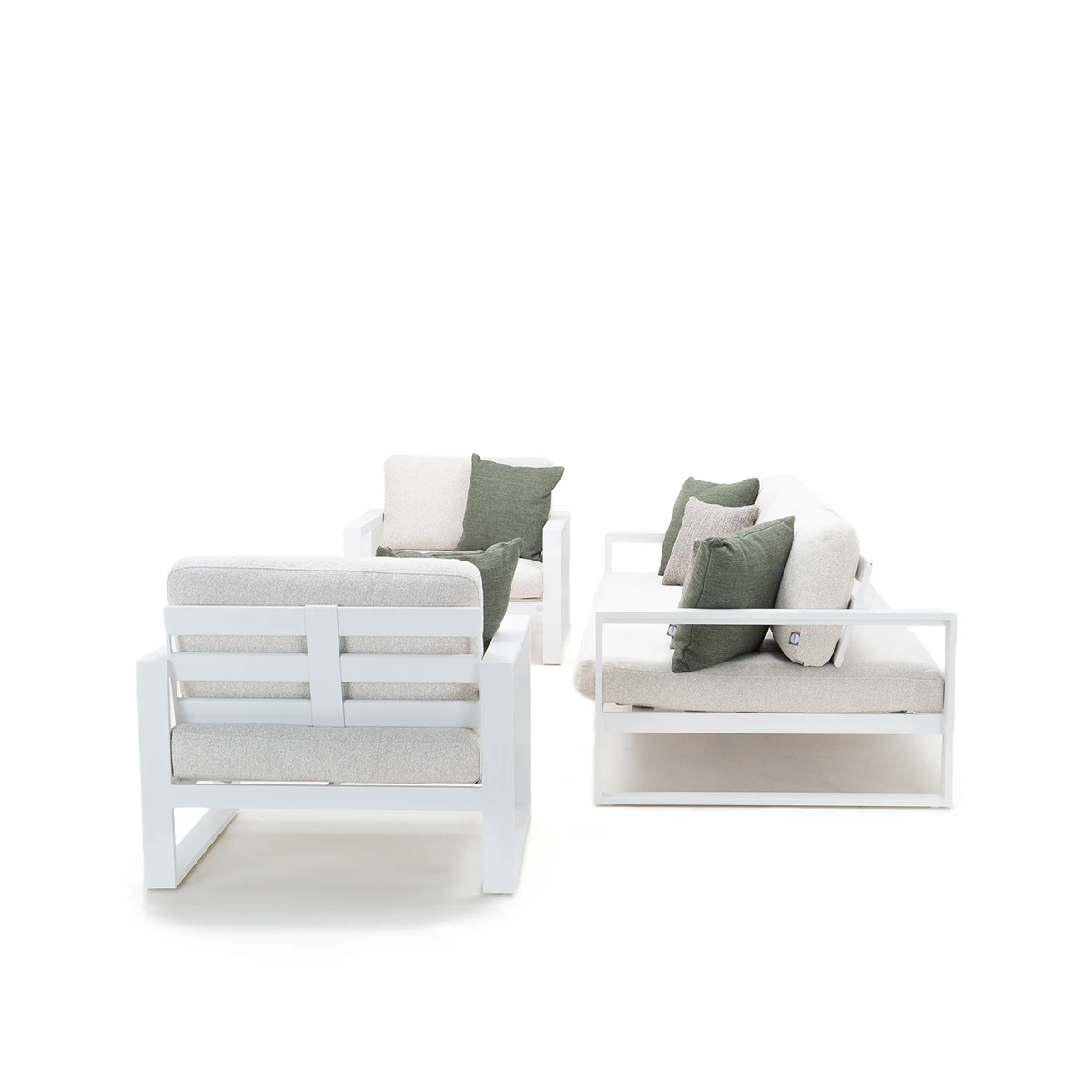 Zestaw mebli ogrodowych COSTA II biały