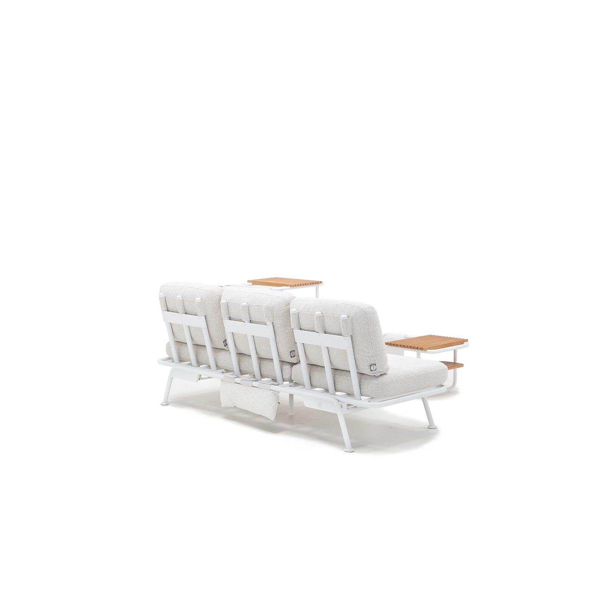 Zestaw mebli ogrodowych SUNSET biały