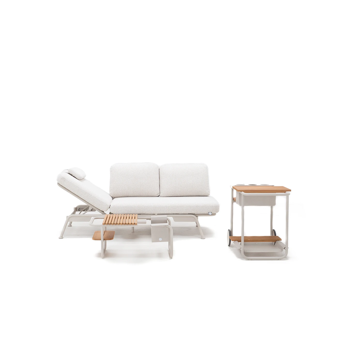 Zestaw mebli ogrodowych SUNSET mokka