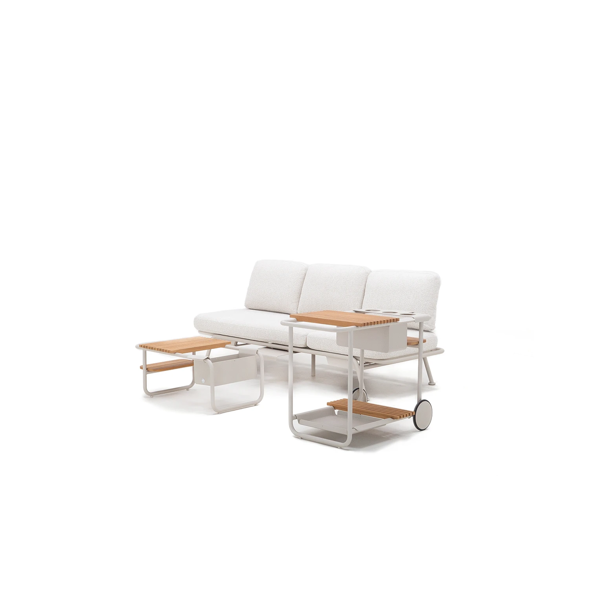 Zestaw mebli ogrodowych SUNSET mokka