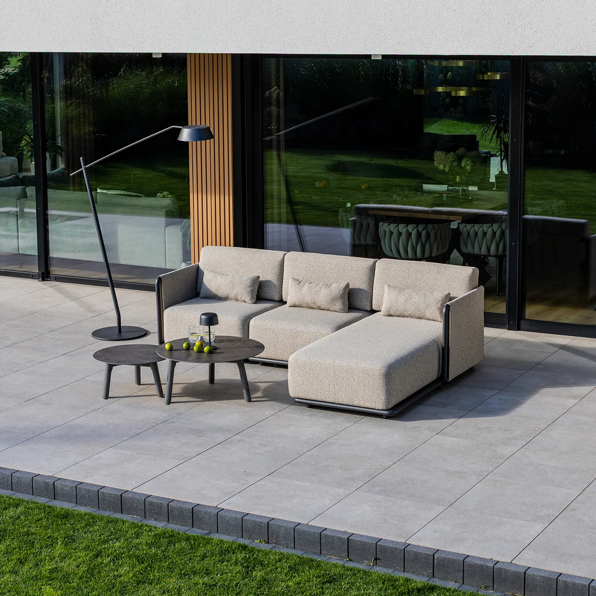 Zestaw mebli ogrodowych ZEN I Antracyt