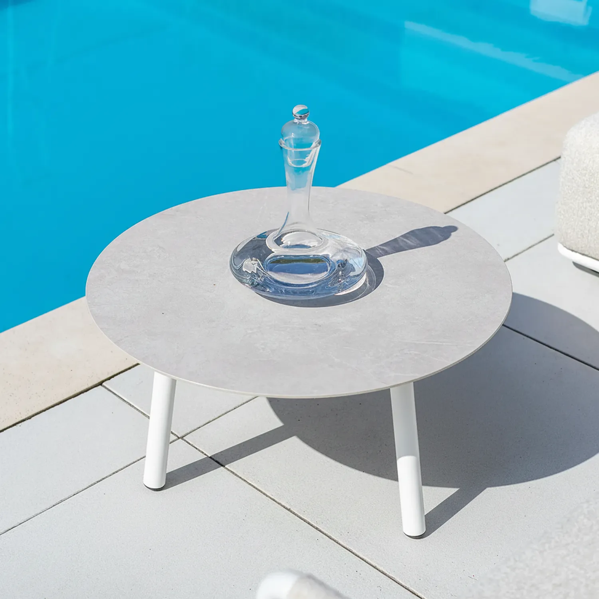 Zestaw mebli ogrodowych ZEN II Biały