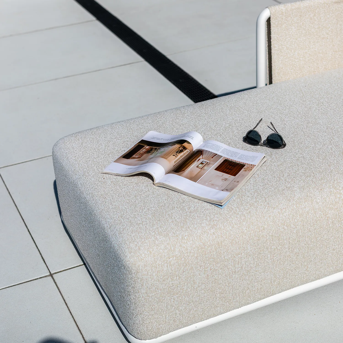 Zestaw mebli ogrodowych ZEN II Biały