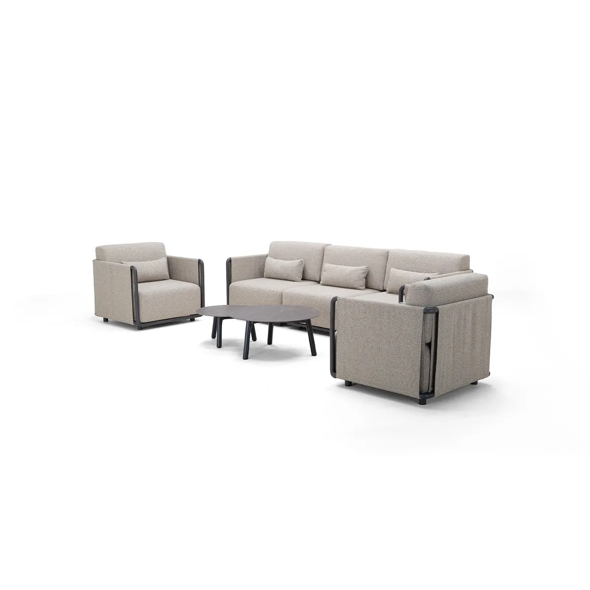 Zestaw mebli ogrodowych ZEN III Antracyt