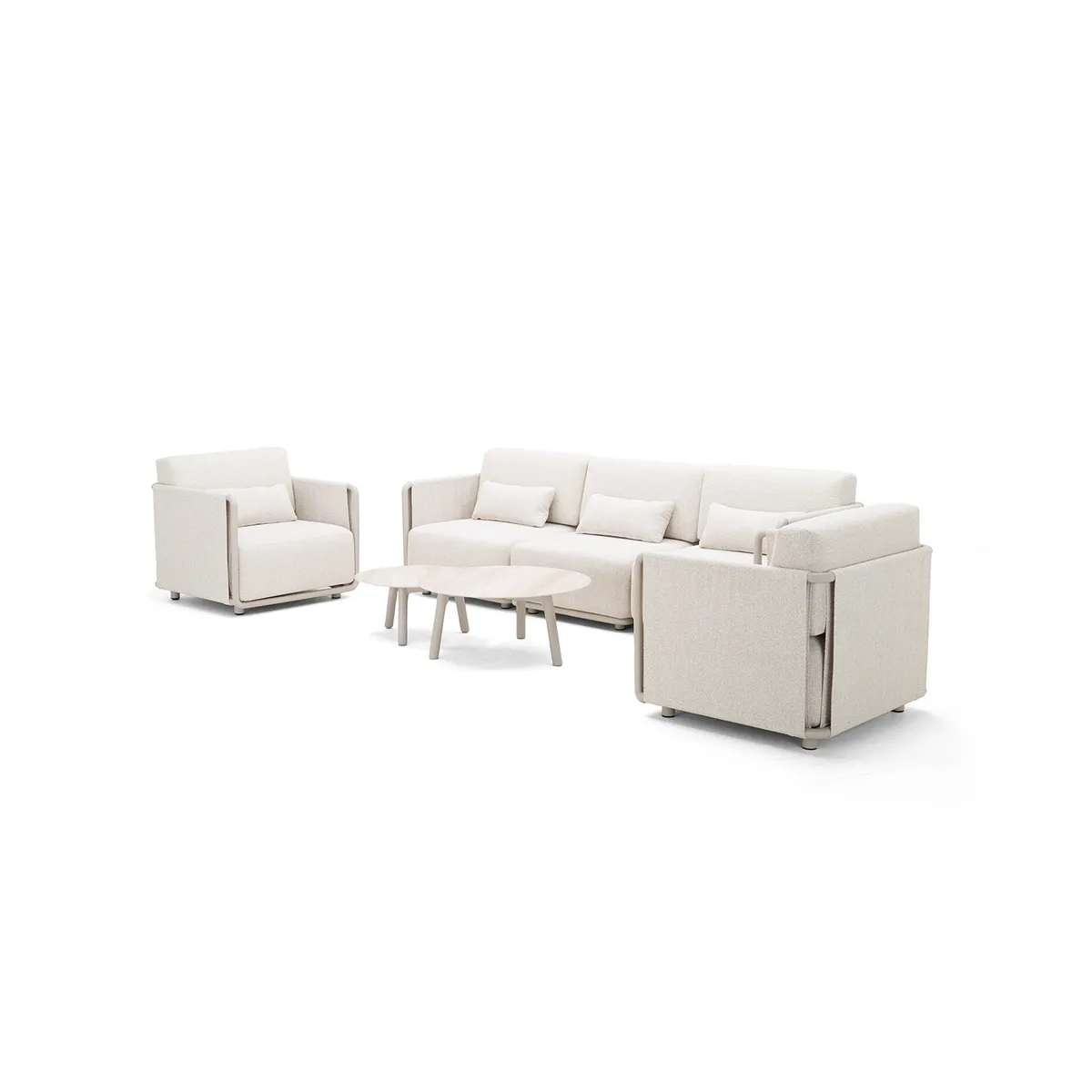 Zestaw mebli ogrodowych ZEN III Mokka