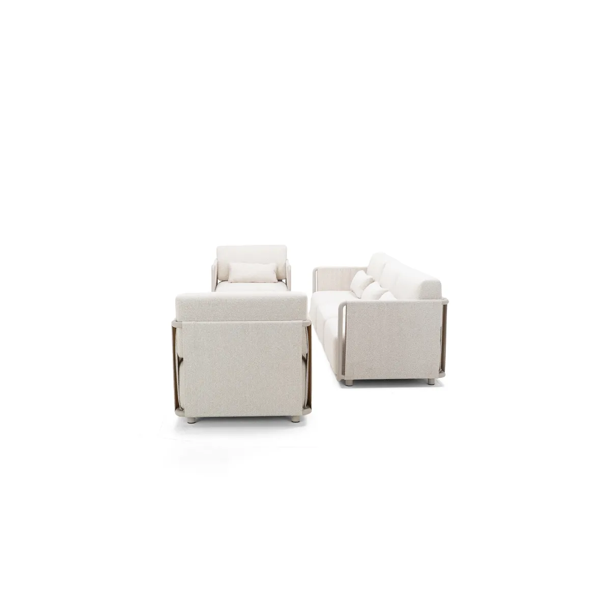 Zestaw mebli ogrodowych ZEN III Mokka