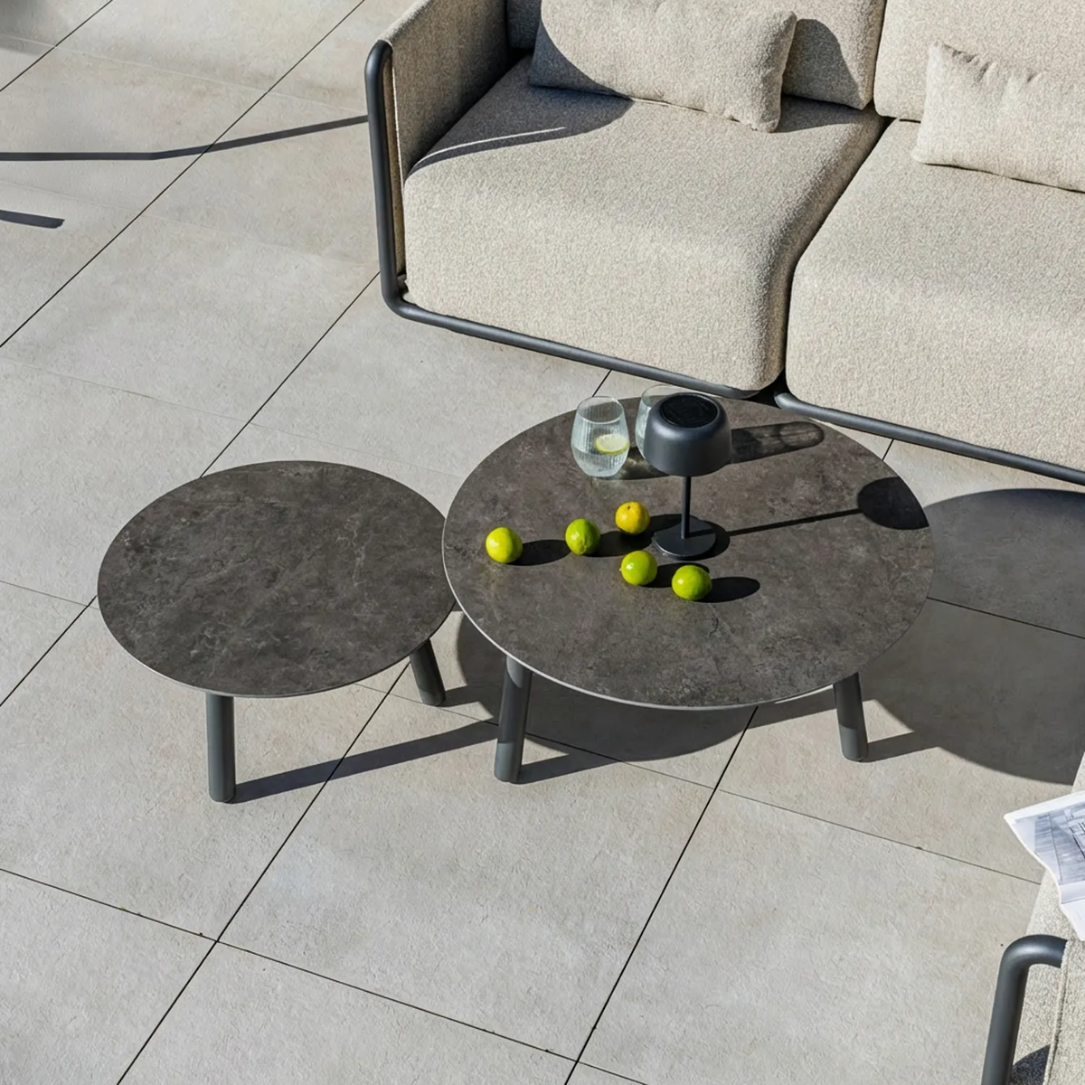 Zestaw mebli ogrodowych ZEN IV Antracyt