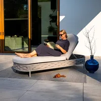 Dywan zewnętrzny Paros 160 x 200 cm piaskowy